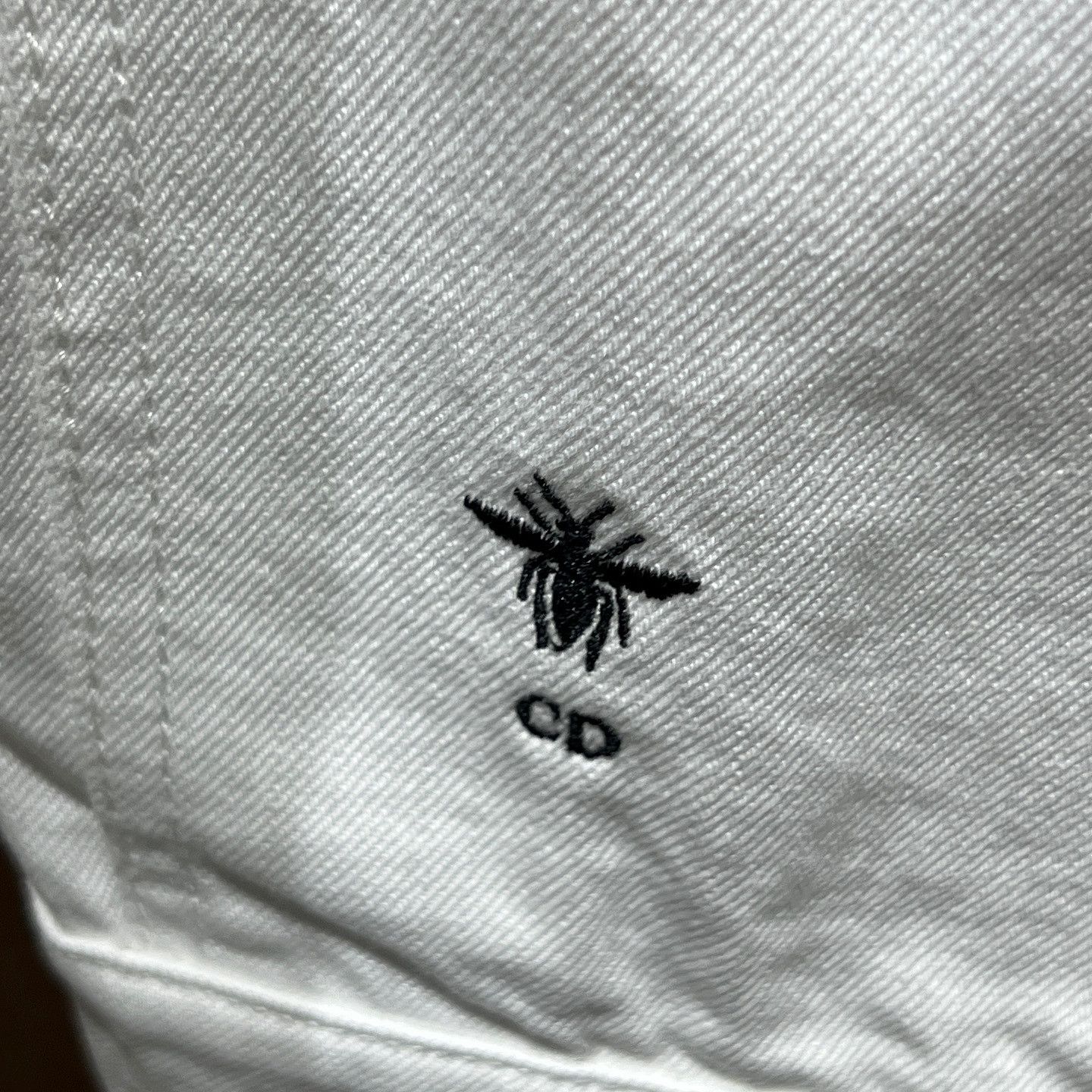 Dior Dior Bee Embroidery Denim Jacket Size 36 Size XS / US 0-2 / IT 36-38 - 5 Thumbnail