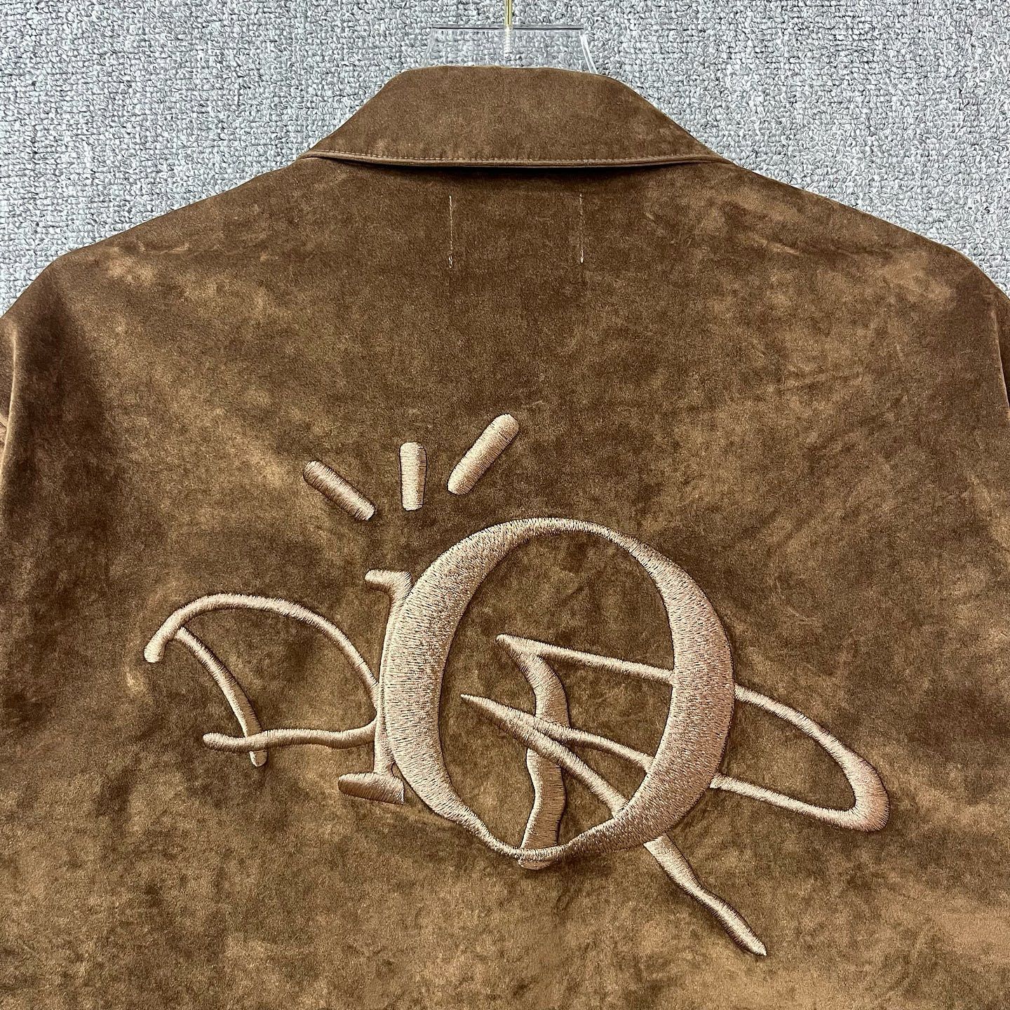 Dior Dior x Travis Scott Logo Embroidered Shirt Size 52 Size US L / EU 52-54 / 3 - 6 Thumbnail