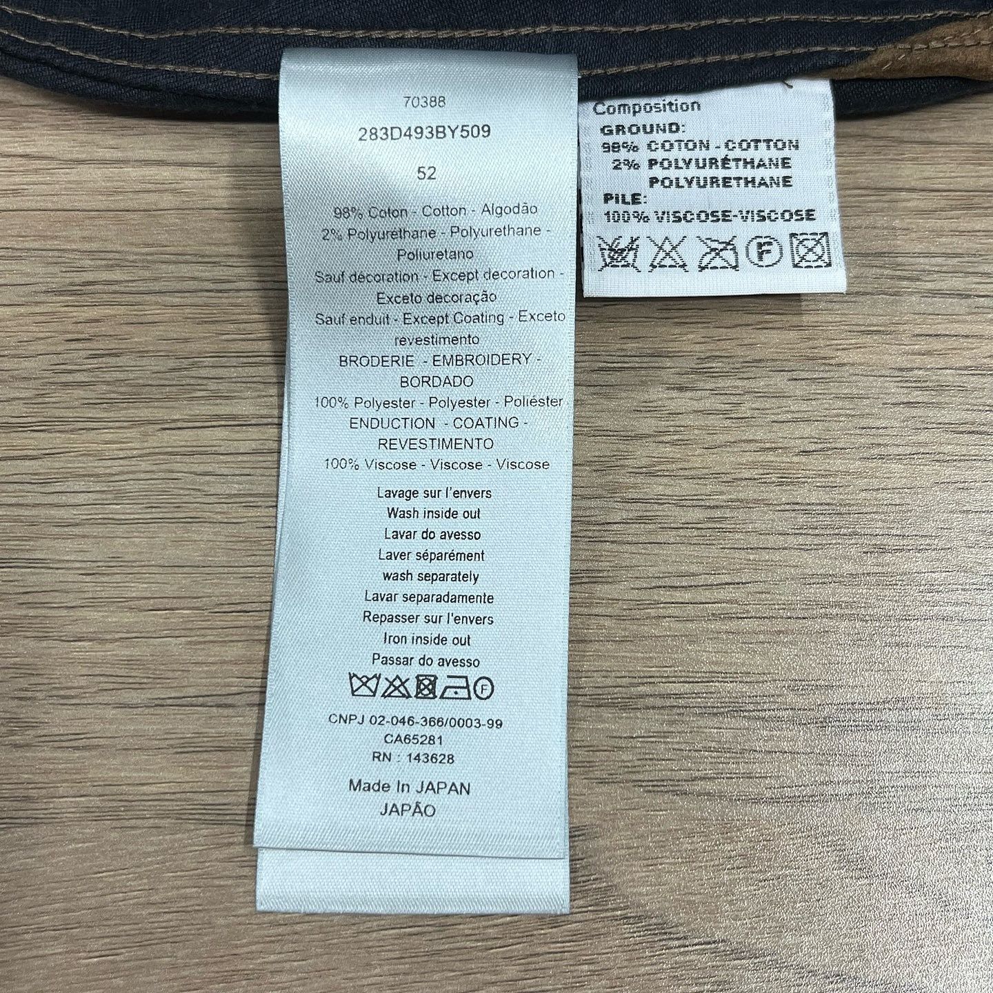 Dior Dior x Travis Scott Logo Embroidered Shirt Size 52 Size US L / EU 52-54 / 3 - 4 Thumbnail