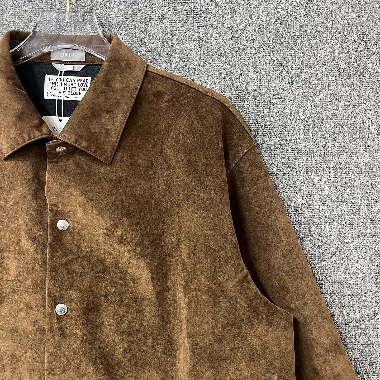 Dior Dior x Travis Scott Logo Embroidered Shirt Size 52 Size US L / EU 52-54 / 3 - 3 Thumbnail