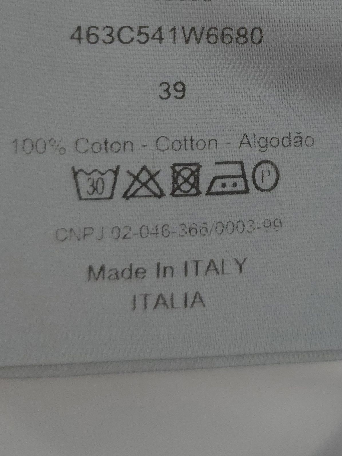 Dior Dior Embroidered Logo Cotton Shirt Size M Size US M / EU 48-50 / 2 - 4 Thumbnail