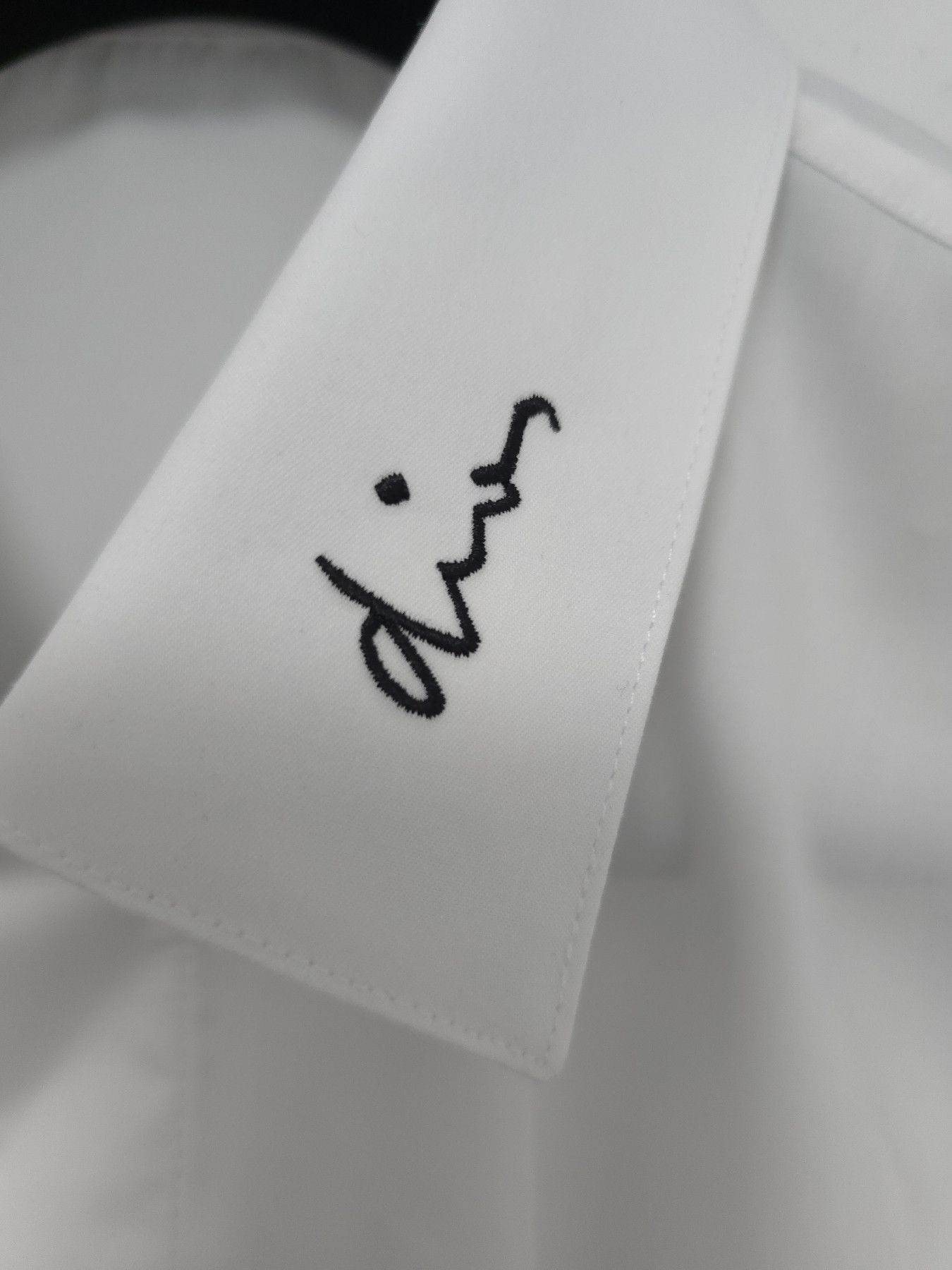 Dior Dior Embroidered Logo Cotton Shirt Size M Size US M / EU 48-50 / 2 - 5 Thumbnail