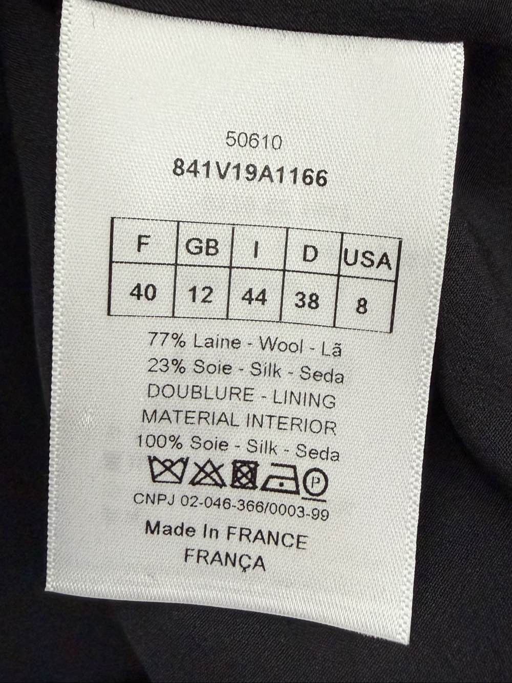 Dior Christian Dior Wool Blend Blazer Size 40 Size M / US 6-8 / IT 42-44 - 6 Thumbnail