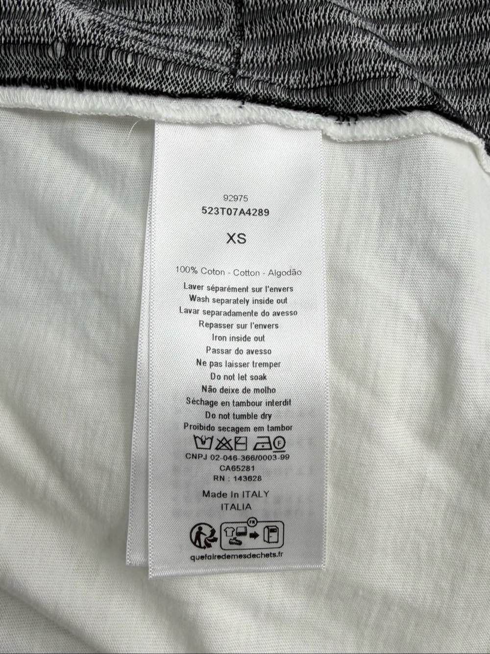 Dior Dior Graphique Logo T-Shirt Size XS Size XS / US 0-2 / IT 36-38 - 4 Thumbnail
