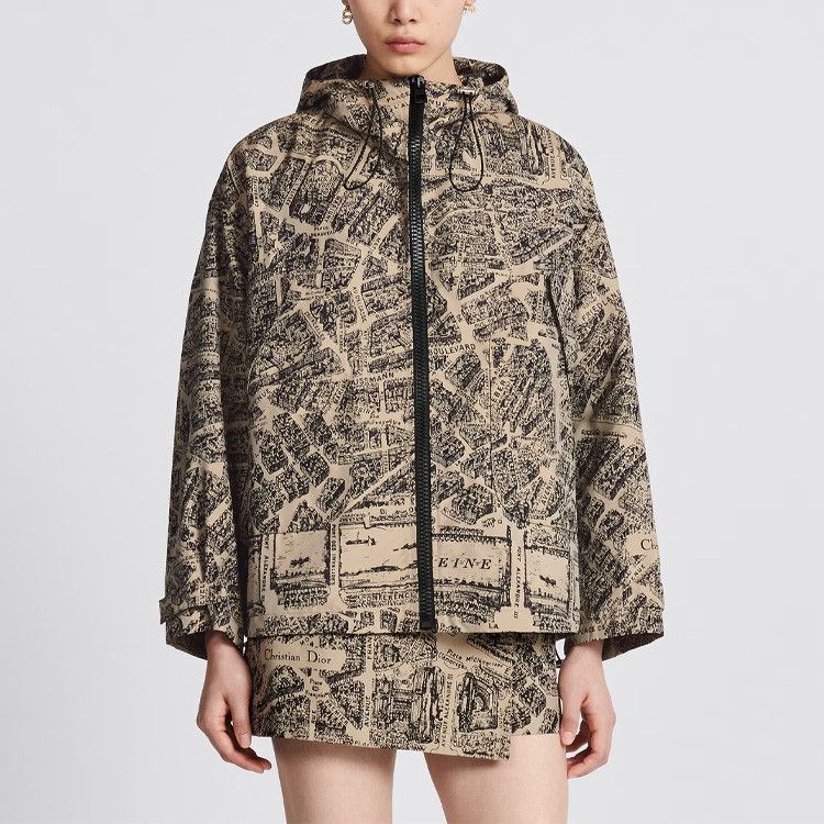 Dior Dior Plan de Paris Hooded Jacket XS Size XS / US 0-2 / IT 36-38 - 7 Thumbnail