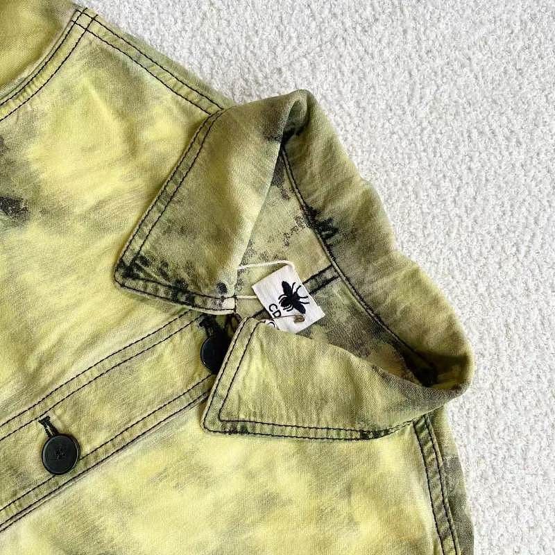 Dior Dior Tie Dye Cotton Denim Jacket Size 36 Size XS / US 0-2 / IT 36-38 - 3 Thumbnail