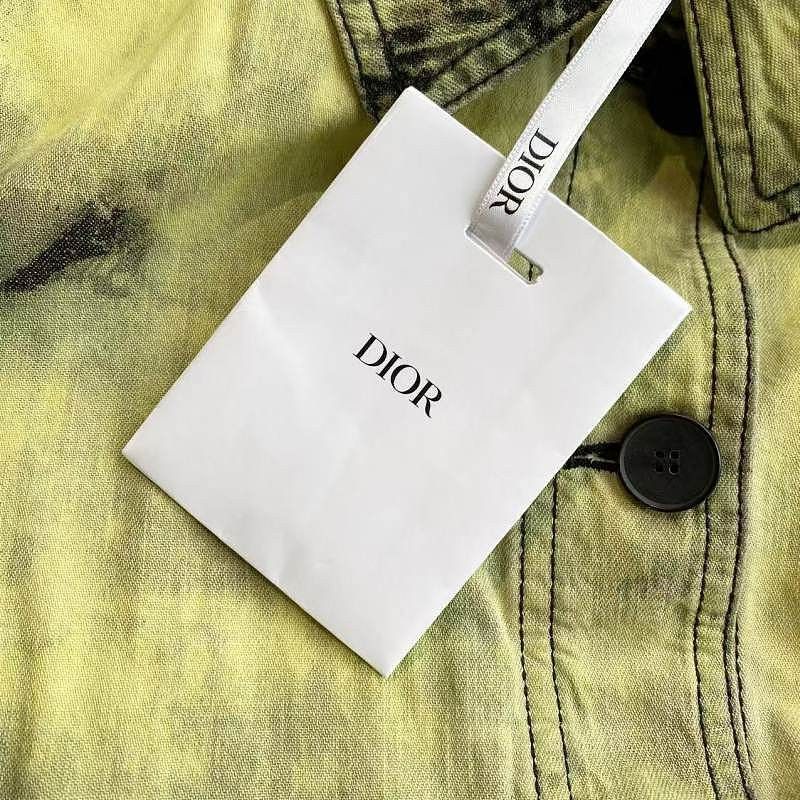 Dior Dior Tie Dye Cotton Denim Jacket Size 36 Size XS / US 0-2 / IT 36-38 - 6 Thumbnail