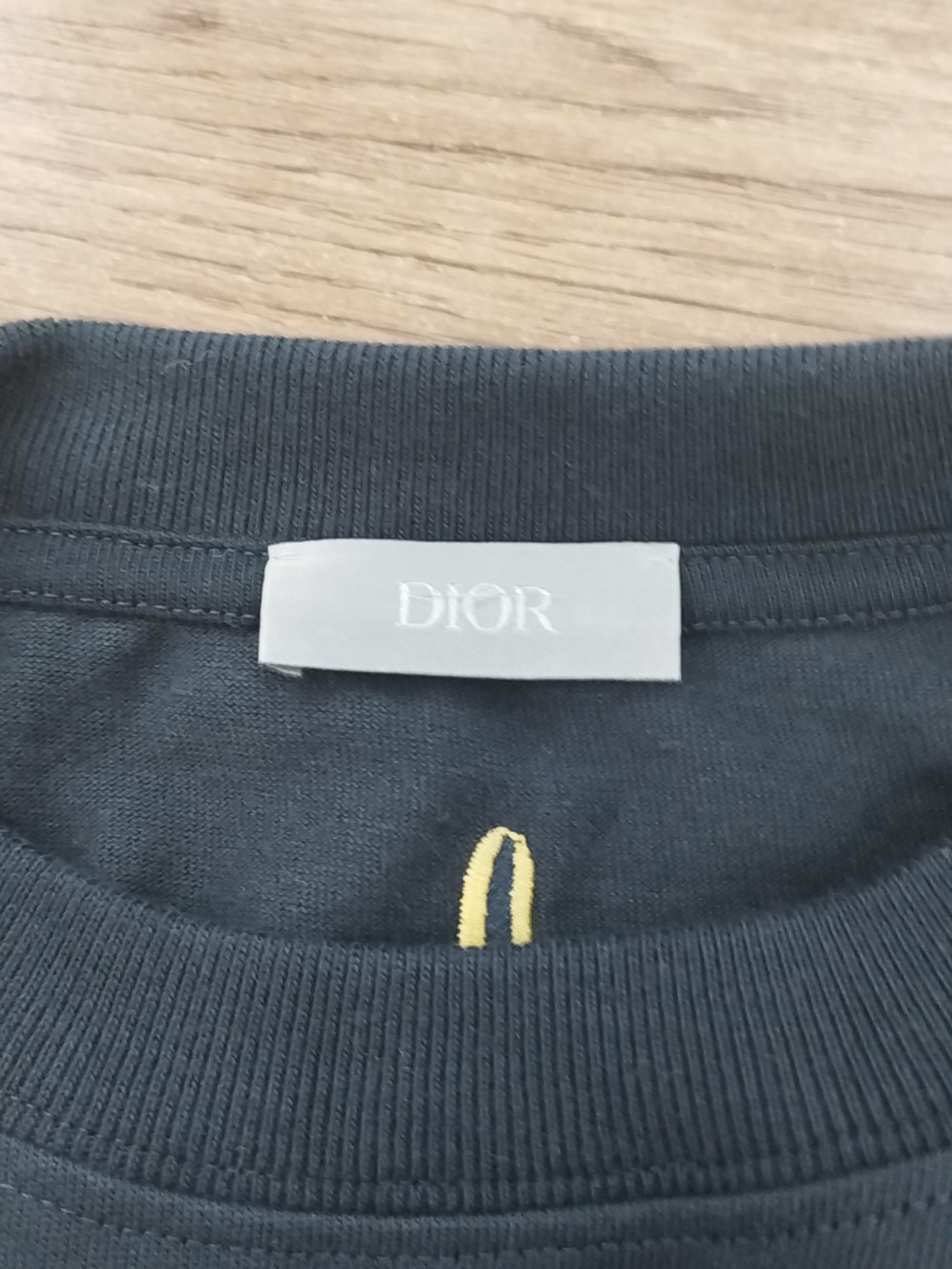 Dior Dior Logo Embroidery T-Shirt Size L Size US L / EU 52-54 / 3 - 3 Thumbnail