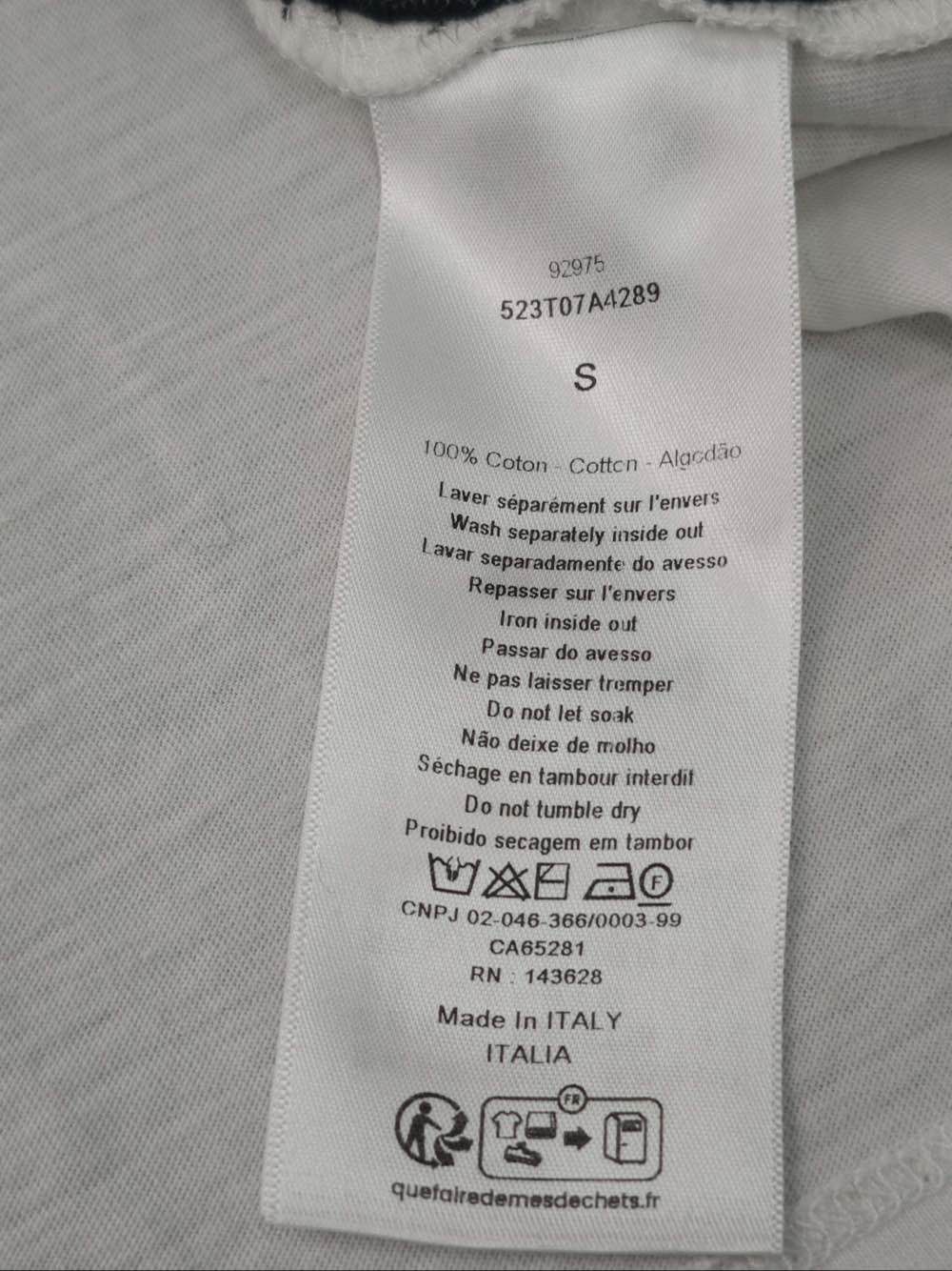 Dior Dior Logo Graphic T-Shirt Size S Size S / US 4 / IT 40 - 4 Thumbnail