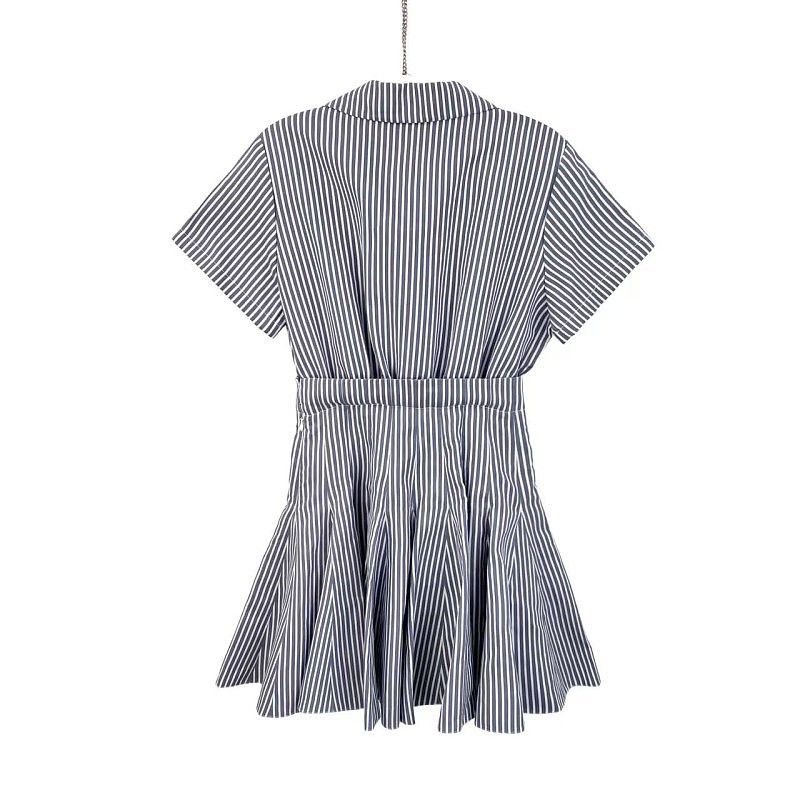Dior Dior Striped Silk Blend Shirt Dress Size 36 Size XS / US 0-2 / IT 36-38 - 2 Thumbnail
