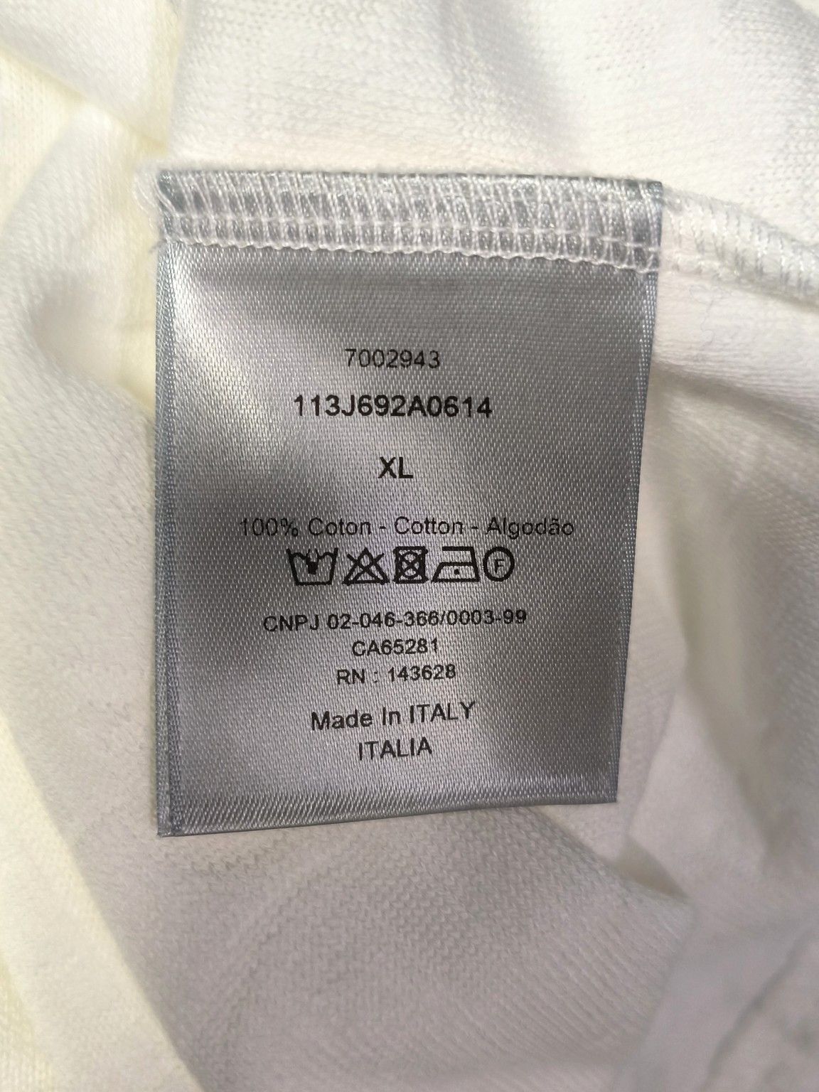 Dior Dior Oblique Cotton T-Shirt Size XL Size US XL / EU 56 / 4 - 4 Thumbnail