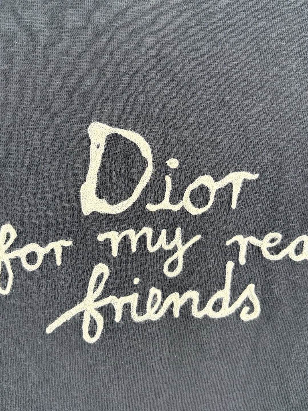 Dior Dior For My Real Friends T-Shirt Size S Size US S / EU 44-46 / 1 - 6 Thumbnail