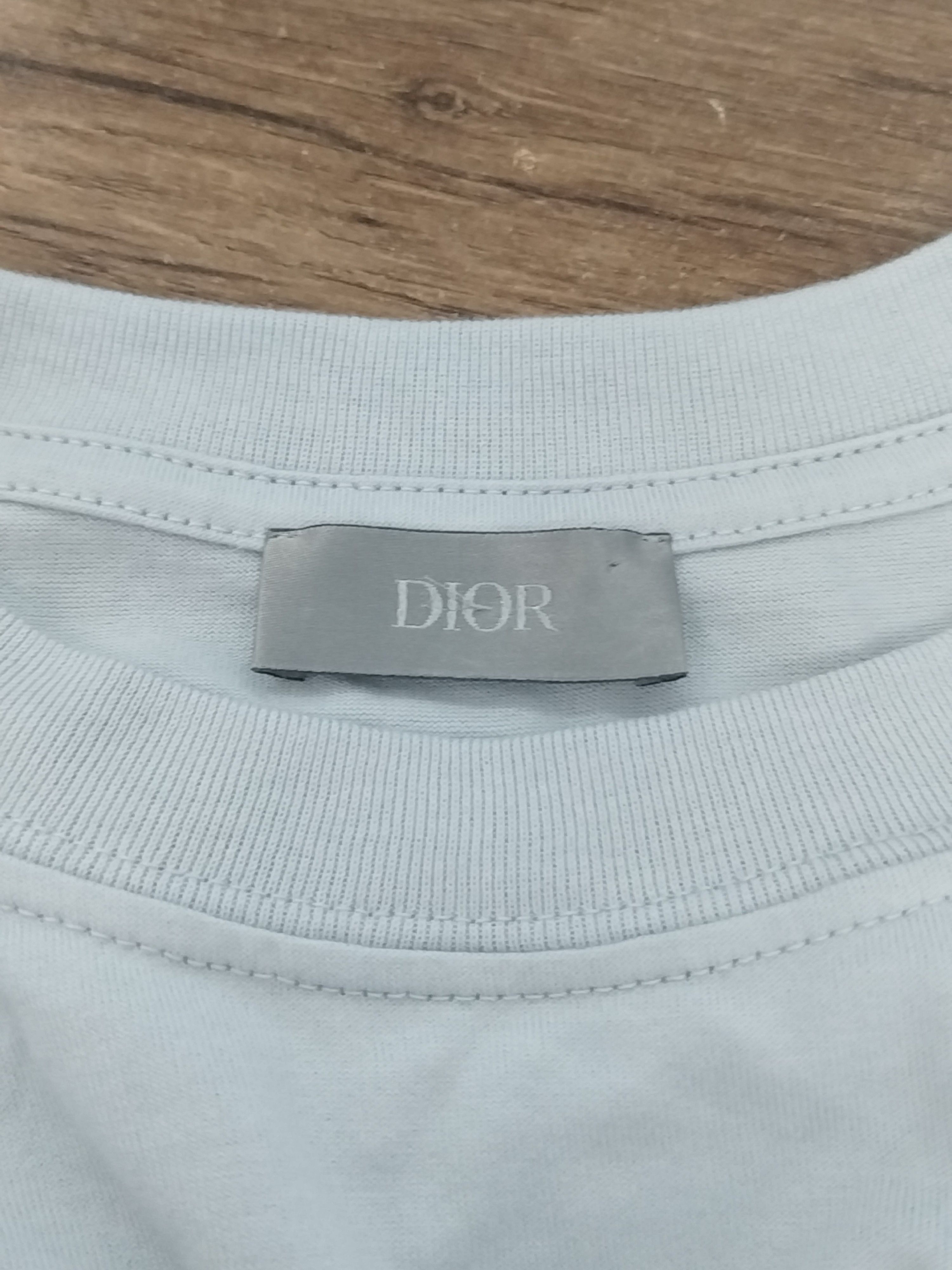 Dior Dior Embroidered Heart Logo T-Shirt Size L Size US L / EU 52-54 / 3 - 3 Thumbnail