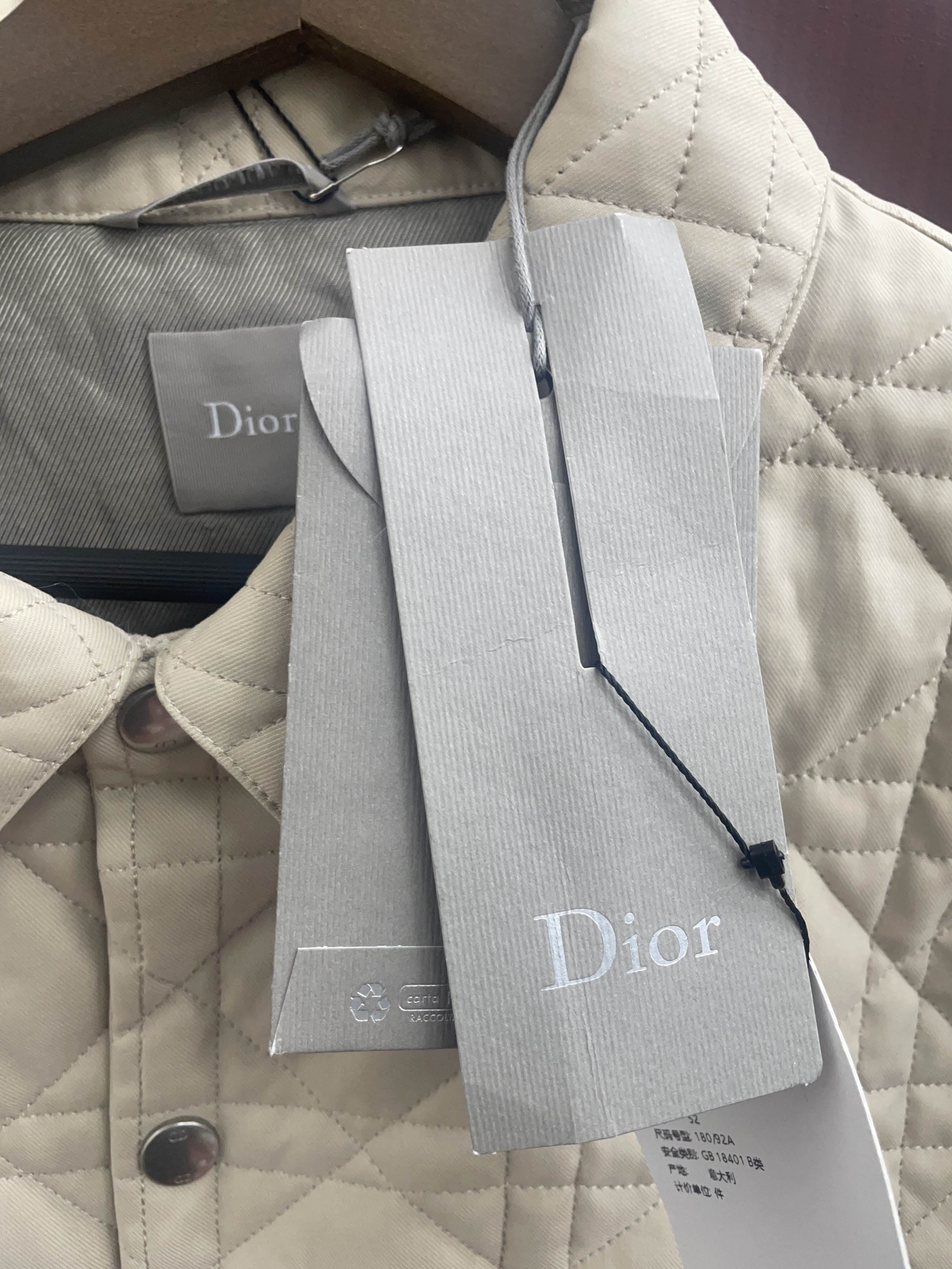 Dior Dior Quilted Cannage Jacket Size L Size US L / EU 52-54 / 3 - 5 Thumbnail