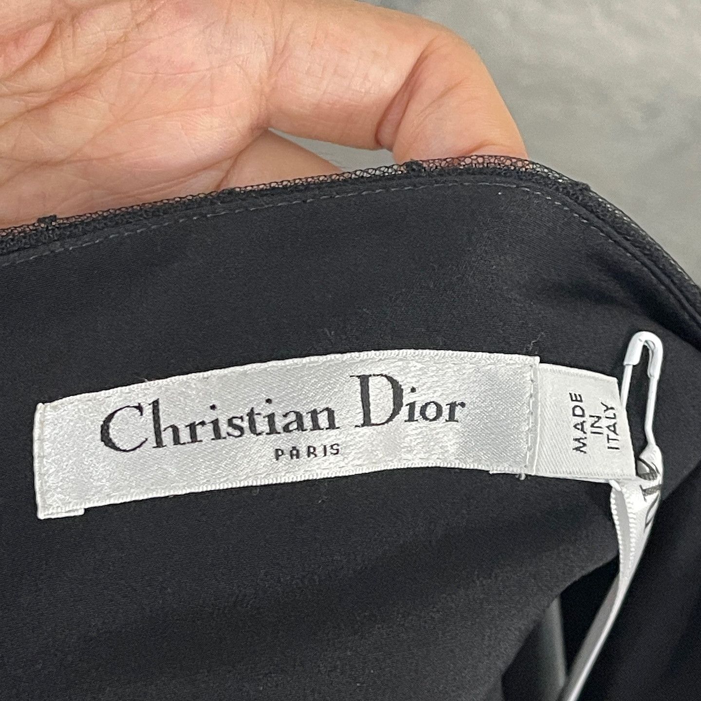 Dior Dior Polka Dot Tulle Midi Skirt Size 42 Size 30" / US 8 / IT 44 - 3 Thumbnail