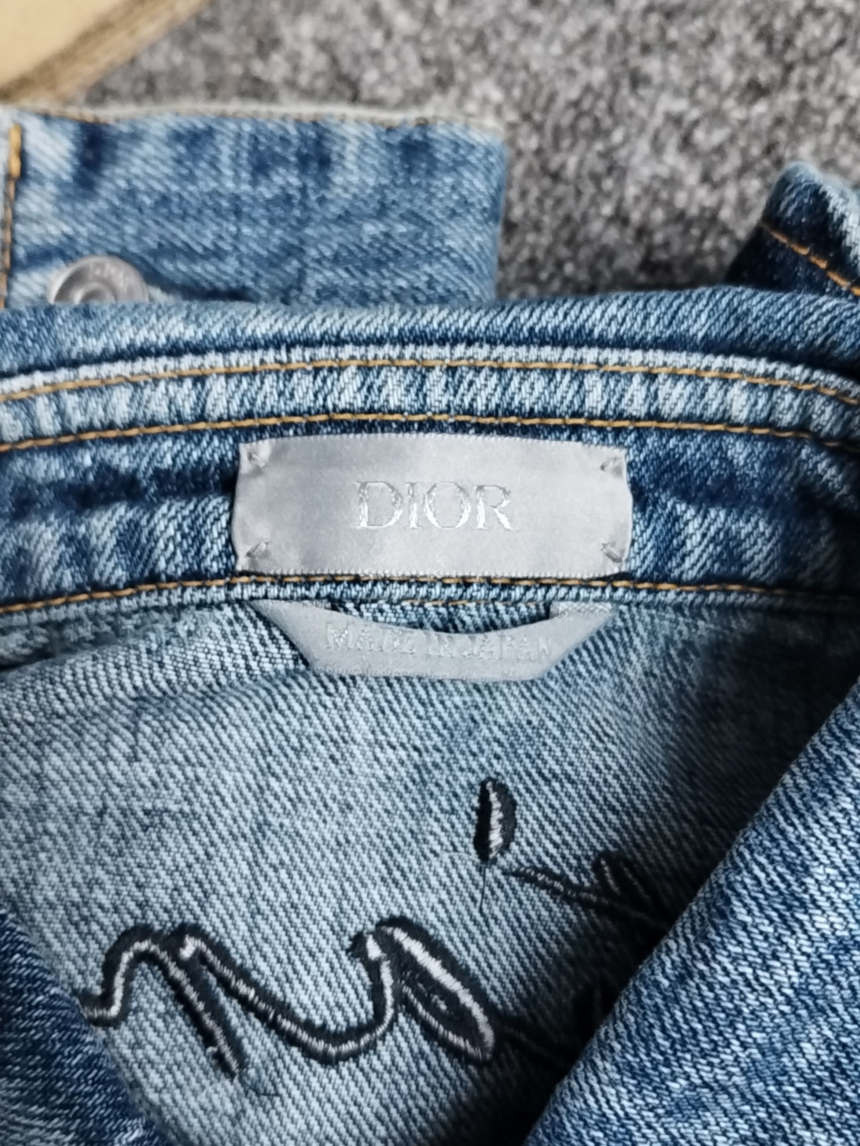 Dior Dior Lily of the Valley Denim Shirt Size S Size US S / EU 44-46 / 1 - 3 Thumbnail
