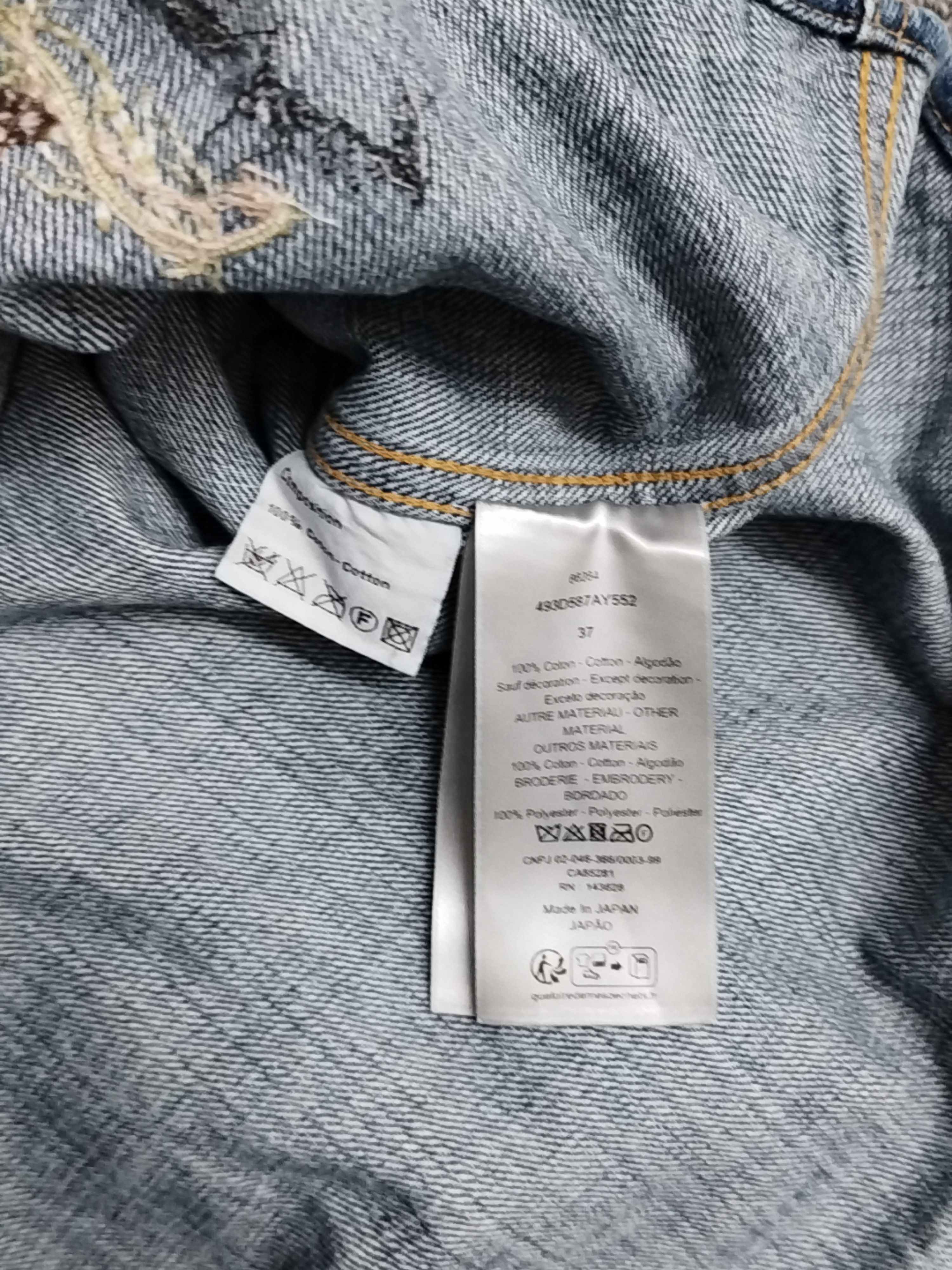 Dior Dior Lily of the Valley Denim Shirt Size S Size US S / EU 44-46 / 1 - 4 Thumbnail