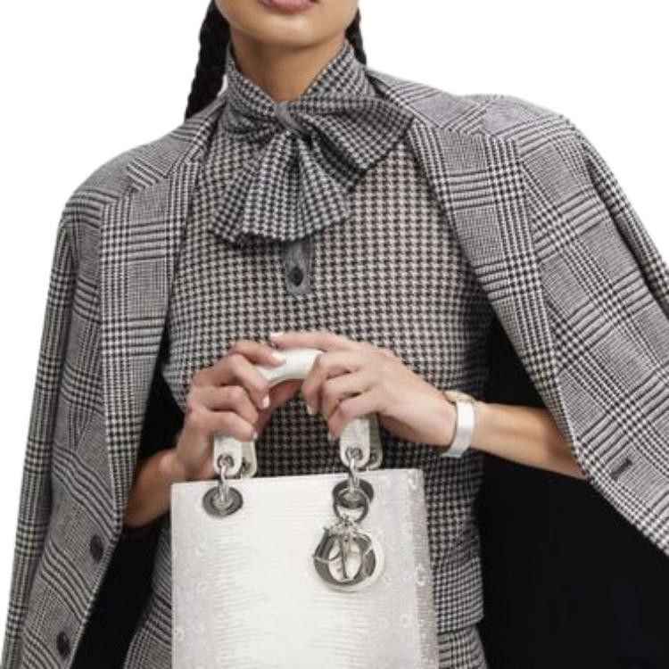 Dior Dior Houndstooth Wool Sweater Size 38 Size S / US 4 / IT 40 - 12 Thumbnail