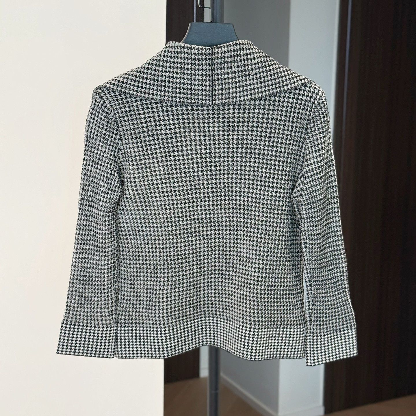 Dior Dior Houndstooth Wool Sweater Size 38 Size S / US 4 / IT 40 - 2 Thumbnail