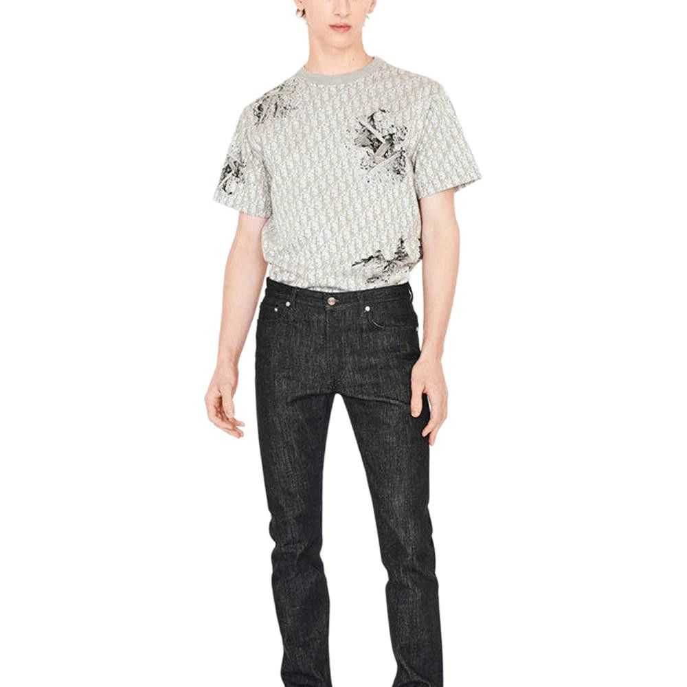 Dior Dior Oblique Pattern T-Shirt Size M Size US M / EU 48-50 / 2 - 6 Thumbnail