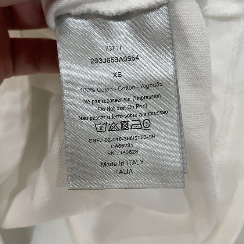 Dior Dior Logo Graphic T-Shirt Size XS Size US XS / EU 42 / 0 - 4 Thumbnail