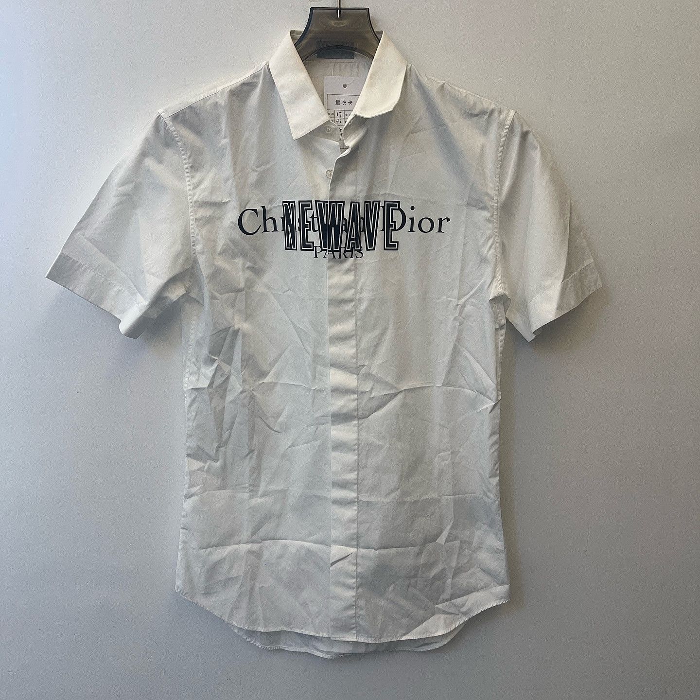 Dior Dior Newave Logo Print Short Sleeve Shirt Size S Size US S / EU 44-46 / 1 - 5 Thumbnail