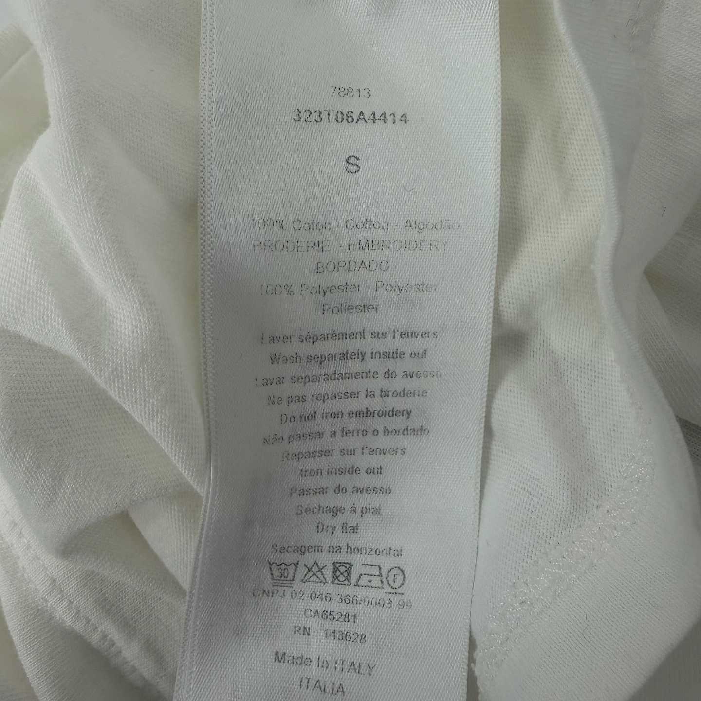 Dior Dior Star Logo T-Shirt Size S Size S / US 4 / IT 40 - 4 Thumbnail
