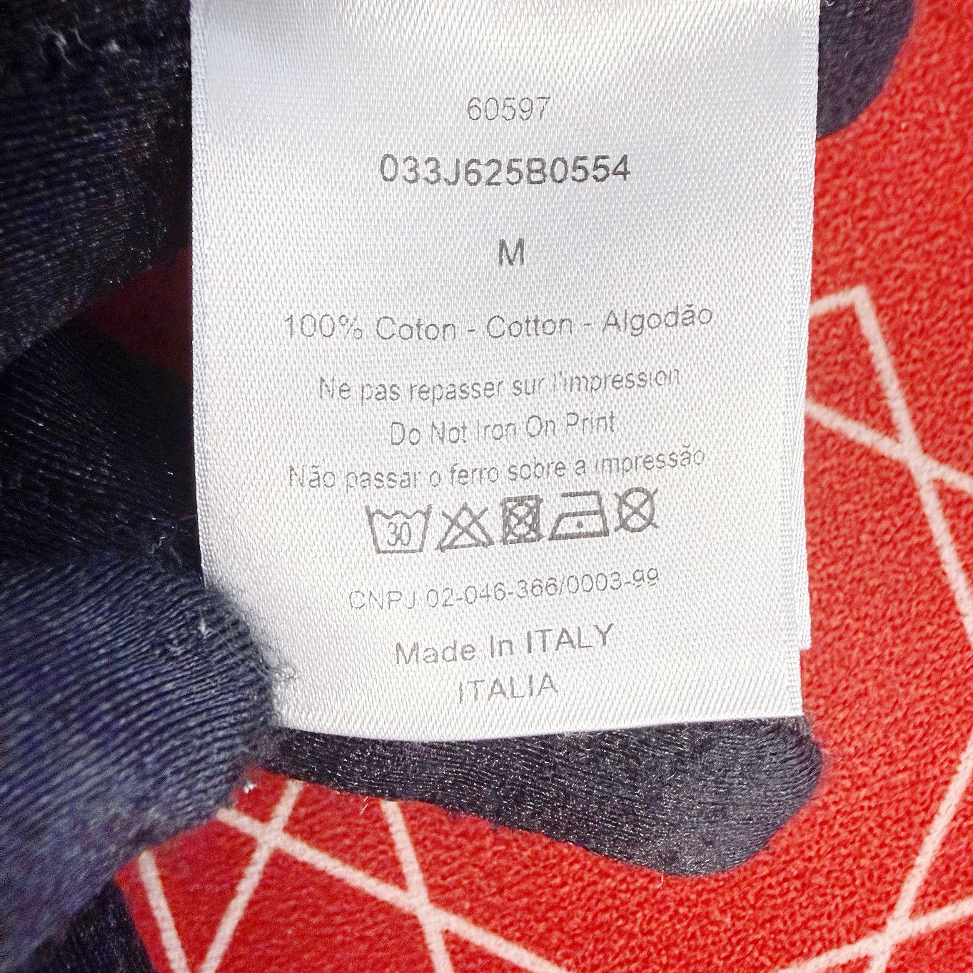 Dior Dior x Jordan Air Logo T-Shirt Size M Size US M / EU 48-50 / 2 - 4 Thumbnail