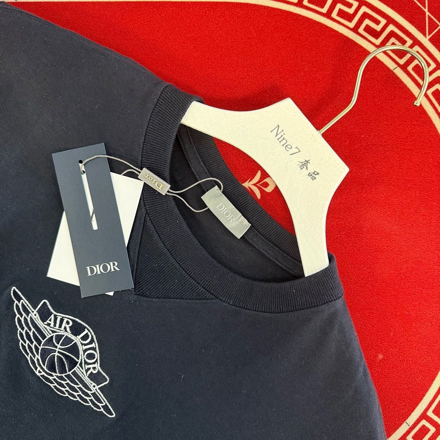 Dior Dior x Jordan Air Logo T-Shirt Size M Size US M / EU 48-50 / 2 - 3 Thumbnail