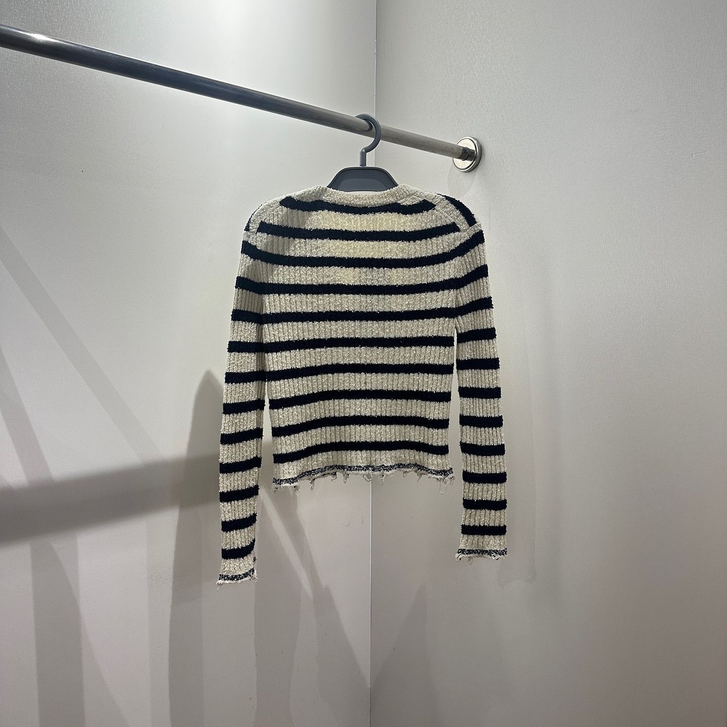 Dior Christian Dior Striped Knit Cardigan Set Size XS Size XS / US 0-2 / IT 36-38 - 2 Thumbnail