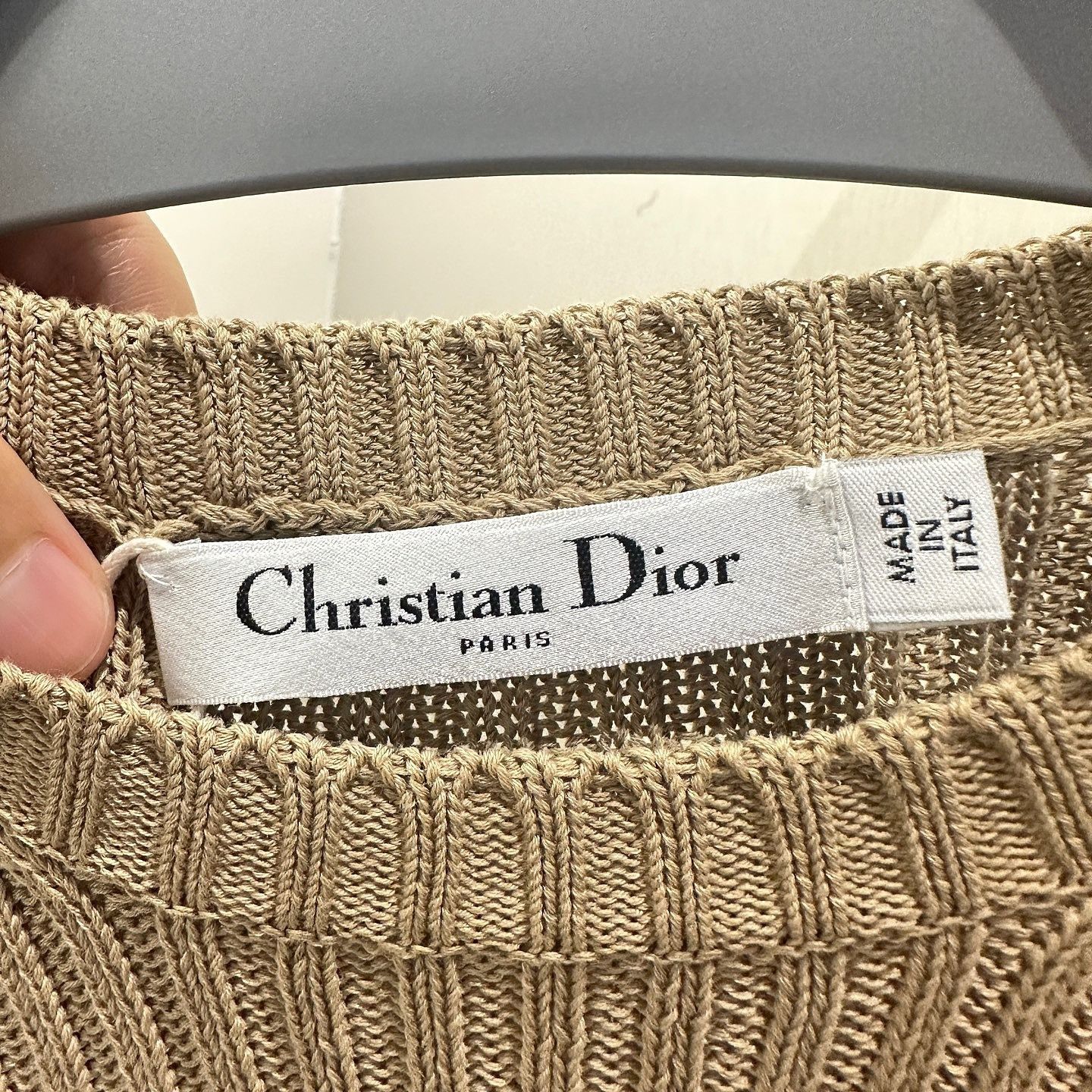 Dior Christian Dior Star Striped Knit T-Shirt Size 44 Size M / US 6-8 / IT 42-44 - 3 Thumbnail