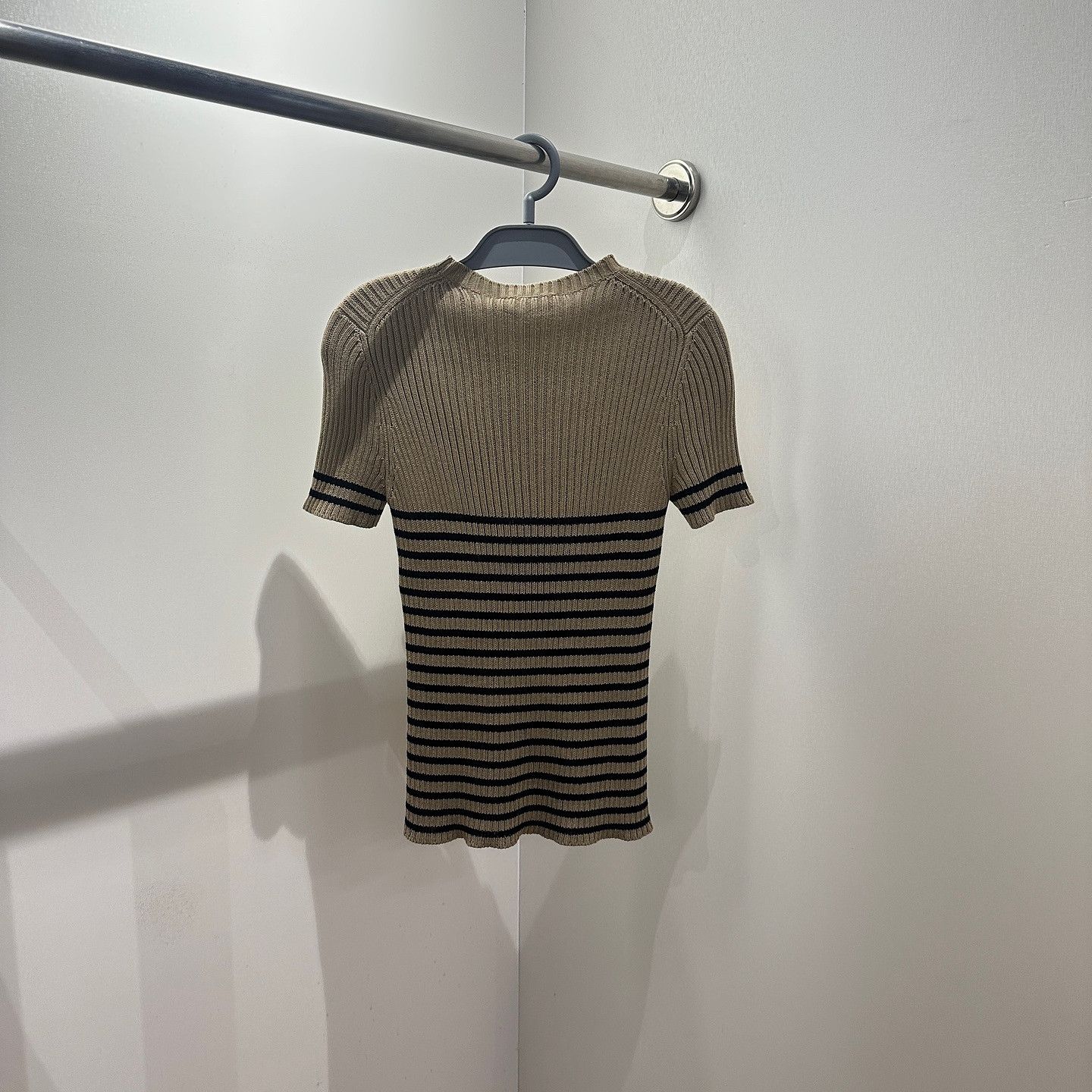 Dior Christian Dior Star Striped Knit T-Shirt Size 44 Size M / US 6-8 / IT 42-44 - 2 Thumbnail