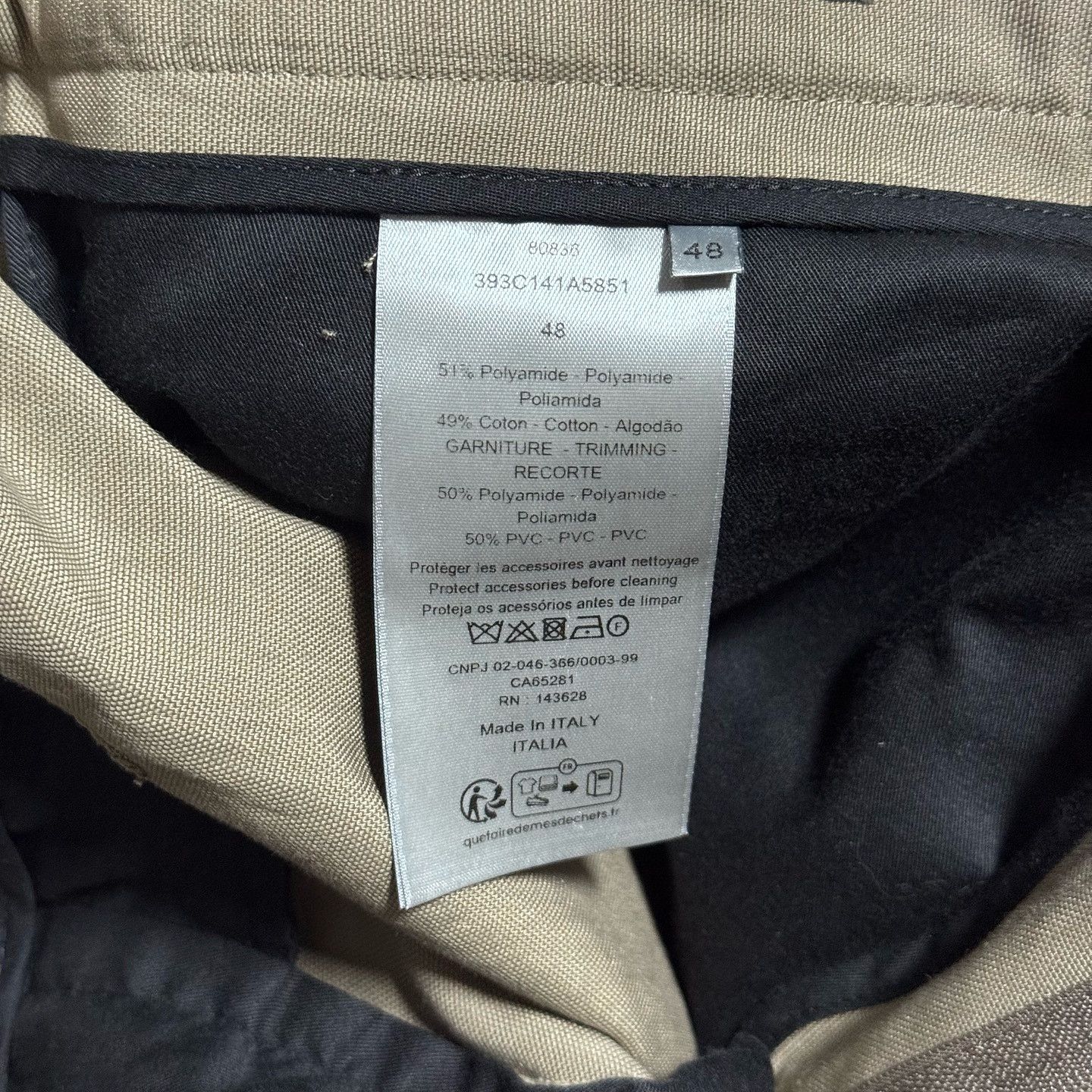 Dior Dior Utility Cargo Pants Size 32 Size US 32 / EU 48 - 4 Thumbnail