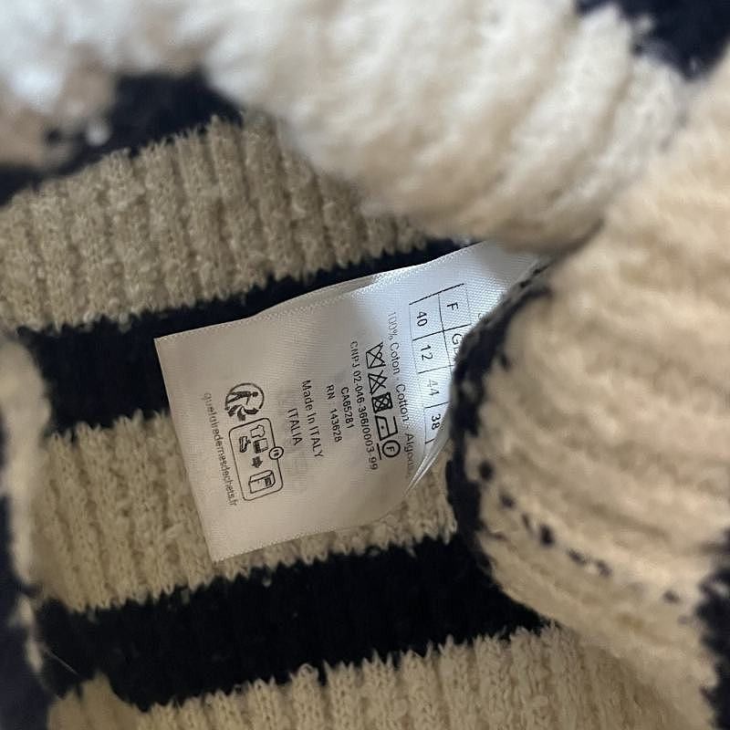 Dior Dior Striped Knit Sweater Set Size 40 Size M / US 6-8 / IT 42-44 - 5 Thumbnail