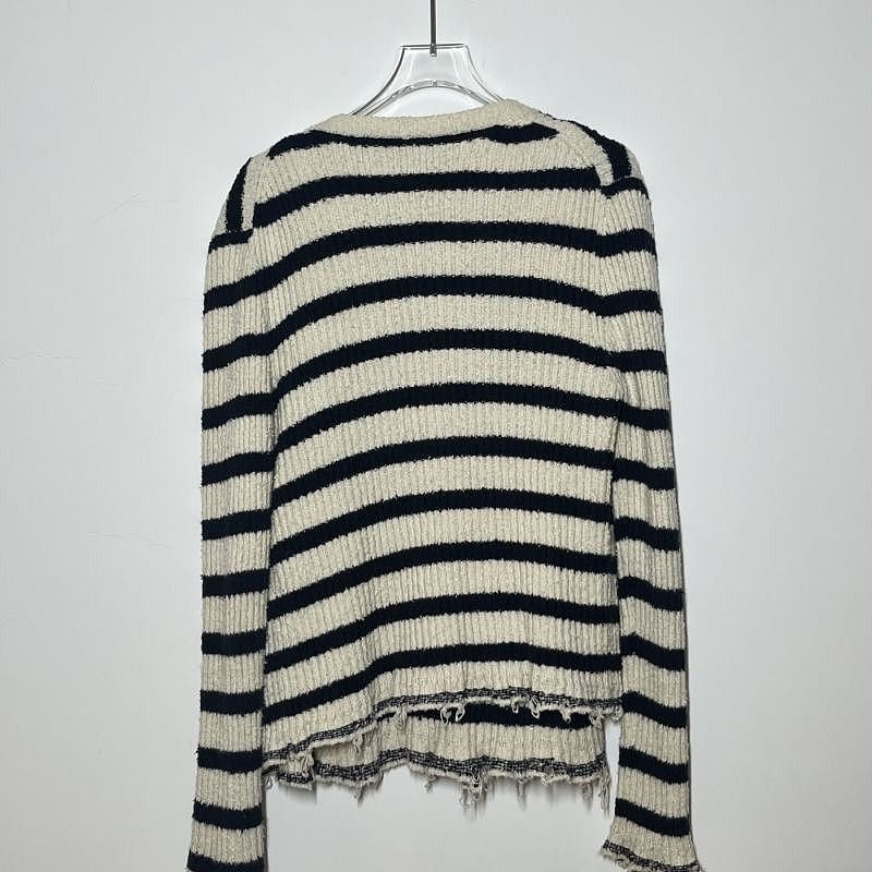 Dior Dior Striped Knit Sweater Set Size 40 Size M / US 6-8 / IT 42-44 - 2 Thumbnail