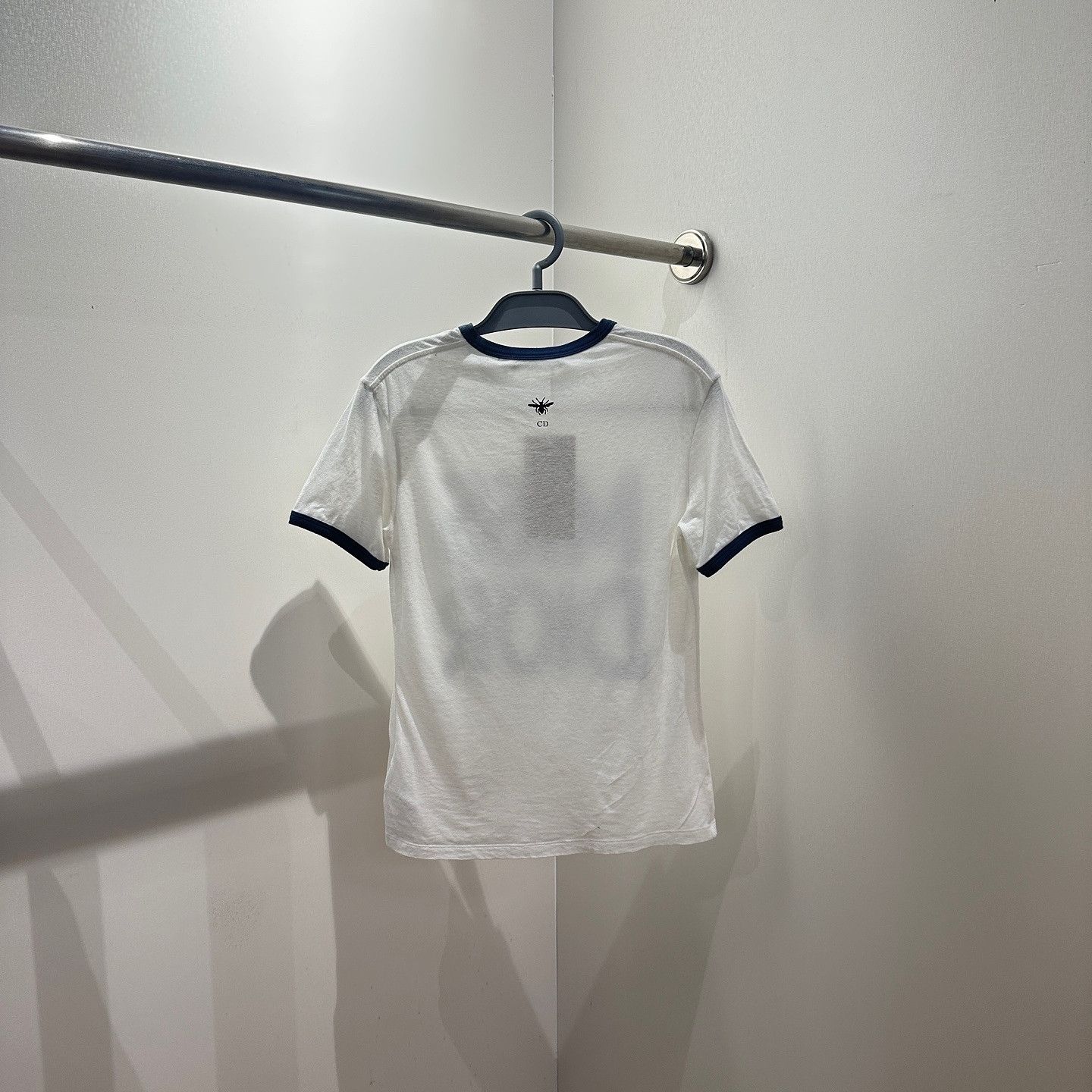 Dior Dior Miss Dior Logo Ringer T-Shirt XS Size XS / US 0-2 / IT 36-38 - 2 Thumbnail