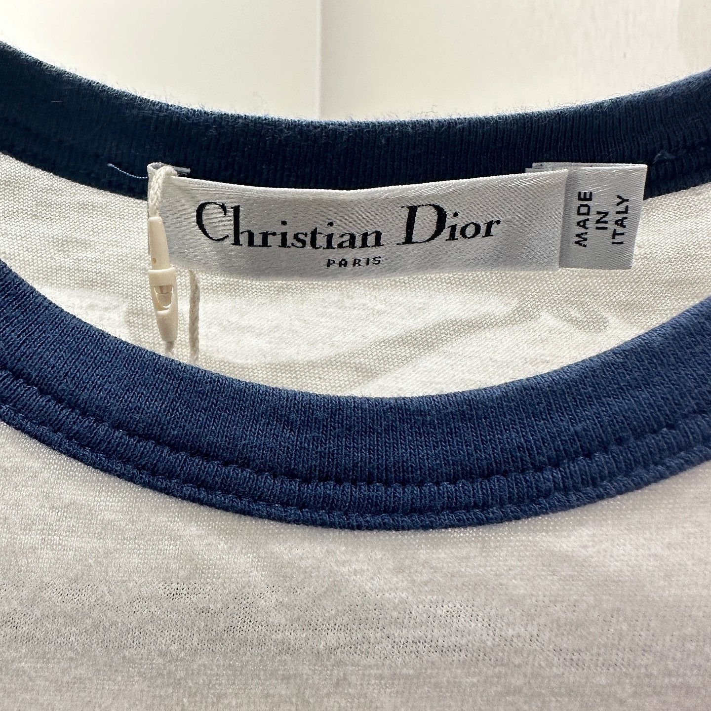 Dior Dior Miss Dior Logo Ringer T-Shirt XS Size XS / US 0-2 / IT 36-38 - 3 Thumbnail
