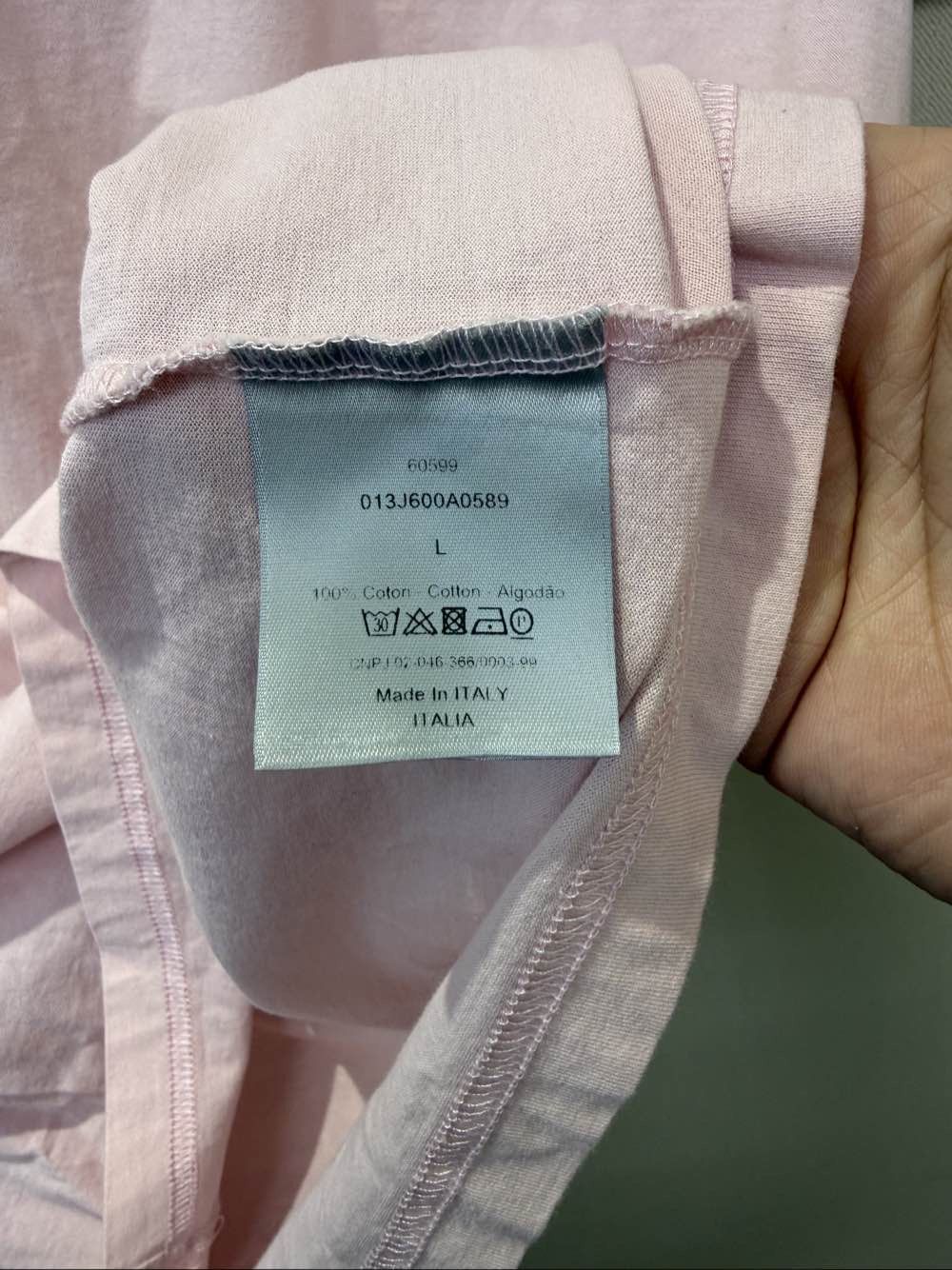 Dior Dior CD Icon Logo T-Shirt Size L Size US L / EU 52-54 / 3 - 4 Thumbnail