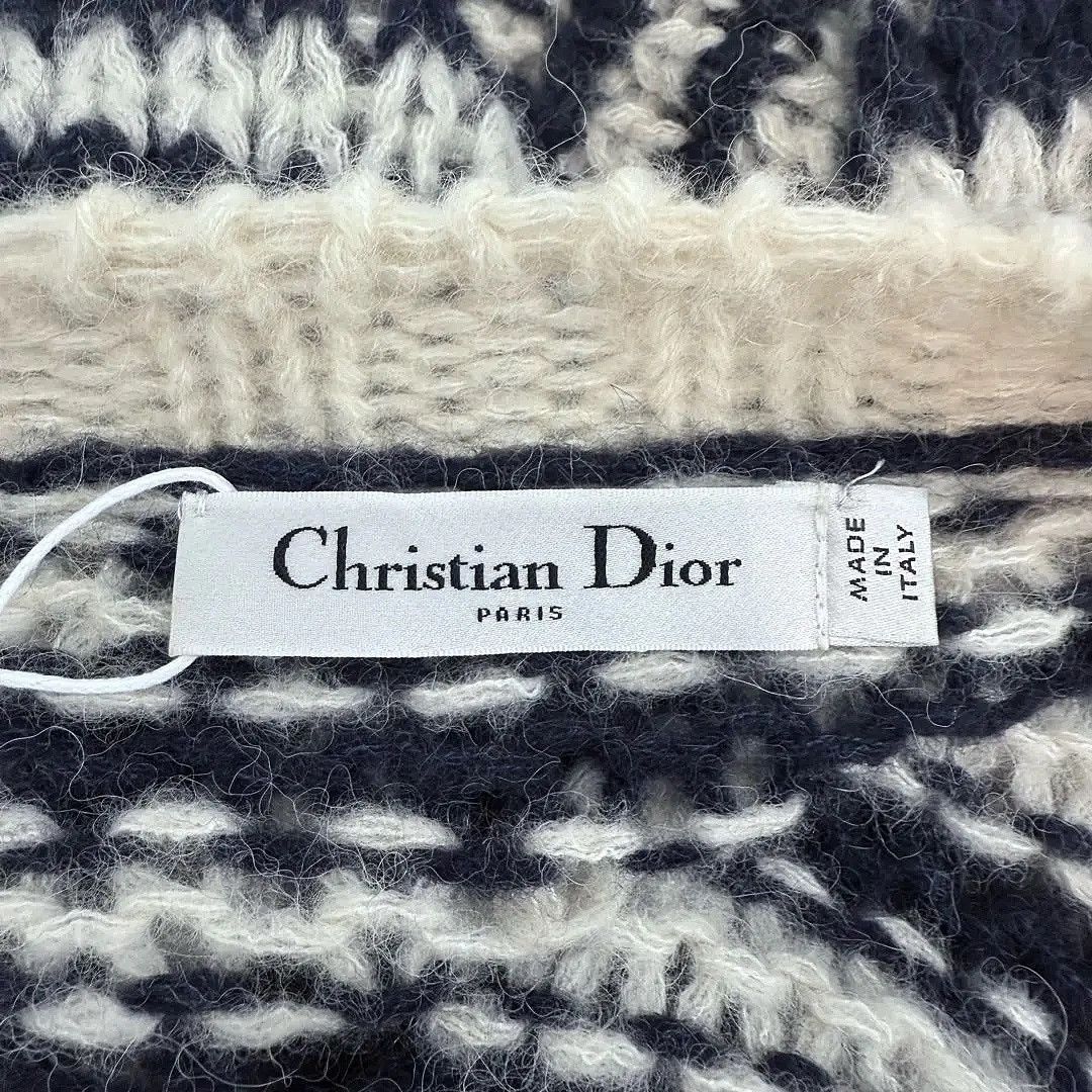 Dior Christian Dior Striped Cashmere Blend Sweater Size FR 36 Size XS / US 0-2 / IT 36-38 - 3 Thumbnail