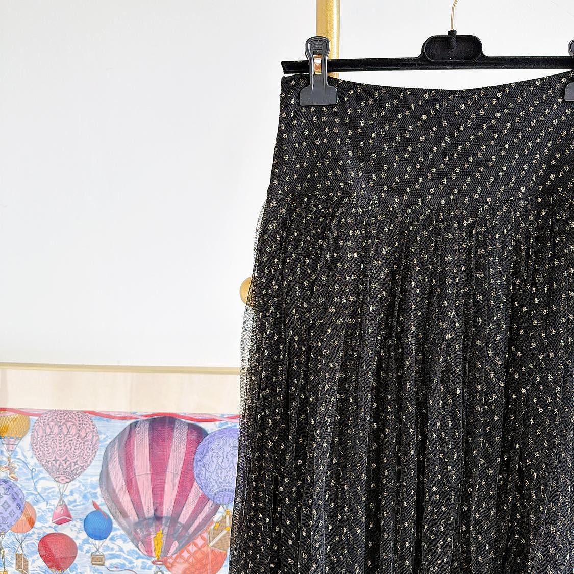 Dior Dior Polka Dot Tulle Midi Skirt Size 38 Size 27" / US 4 / IT 40 - 7 Thumbnail