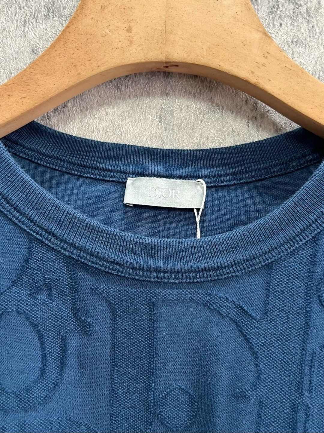 Dior Dior Monogram Jacquard T-Shirt Size XXL Size US XXL / EU 58 / 5 - 3 Thumbnail