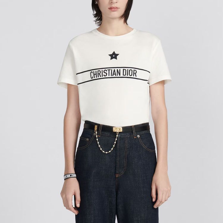 Dior Dior Star Logo T-Shirt Size S Size S / US 4 / IT 40 - 7 Thumbnail