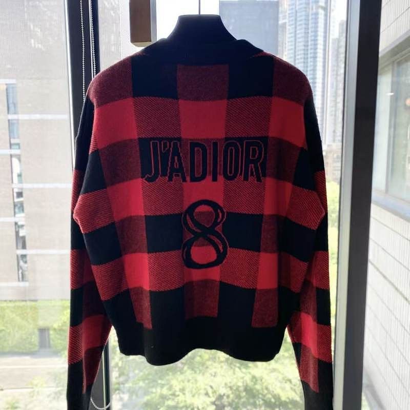Dior Dior J'Adior 8 Check Sweater Size 36 Size XS / US 0-2 / IT 36-38 - 2 Thumbnail