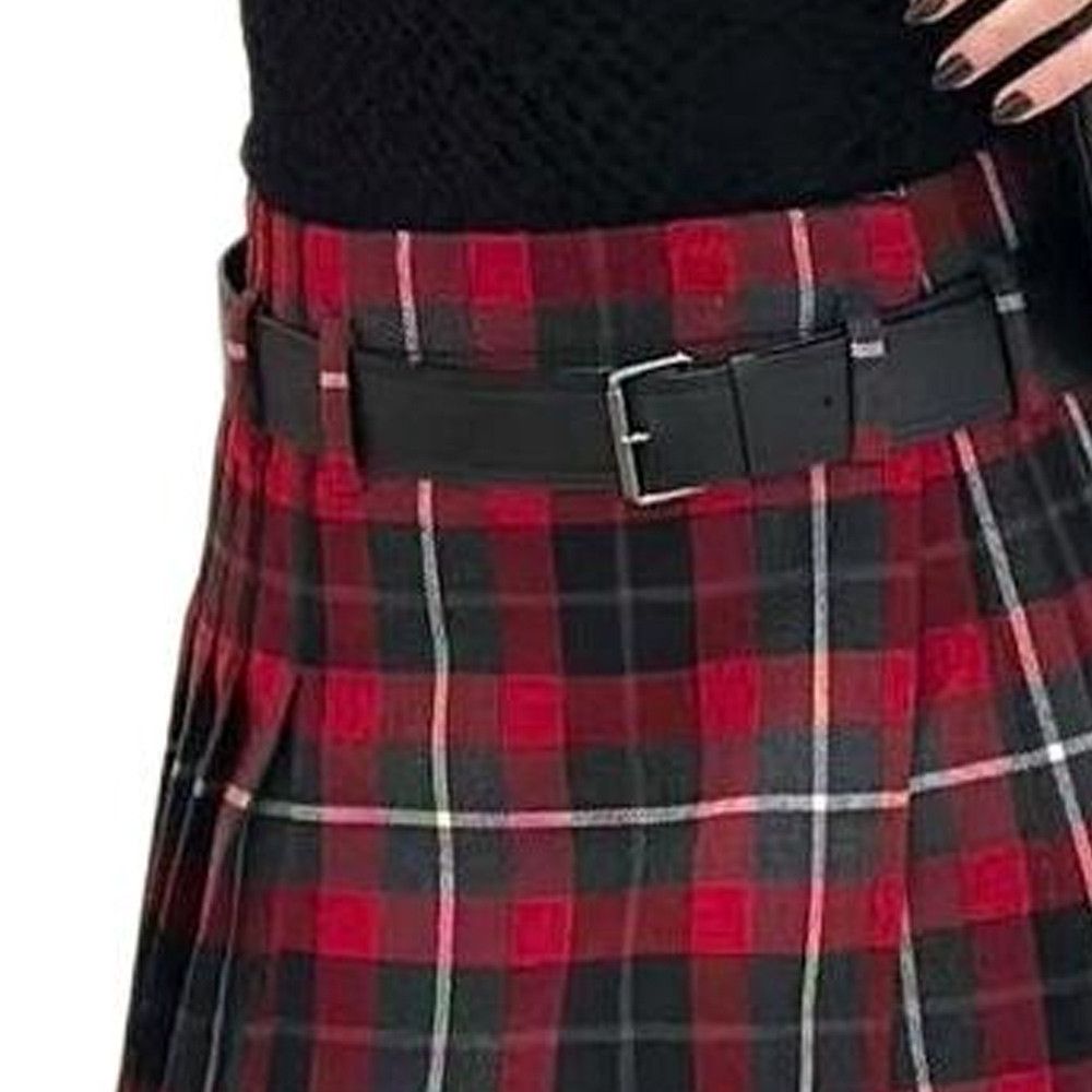 Dior Christian Dior Plaid Belted Mini Skirt Size 34 Size 25" / US 0 / IT 36 - 12 Thumbnail