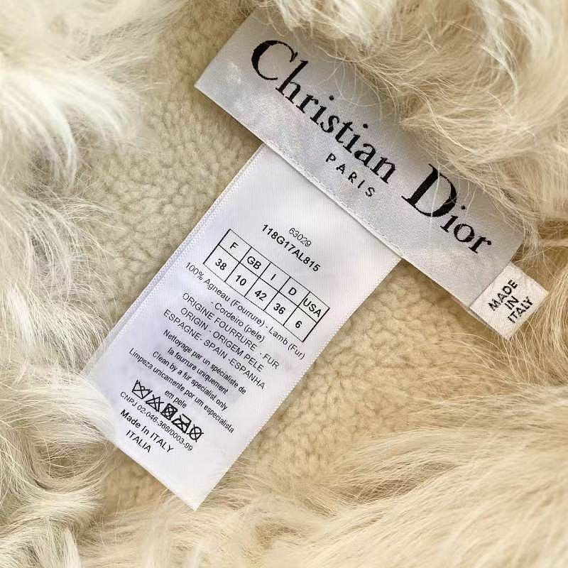 Dior Dior Lamb Fur Shearling Vest Size 38 Size S / US 4 / IT 40 - 3 Thumbnail