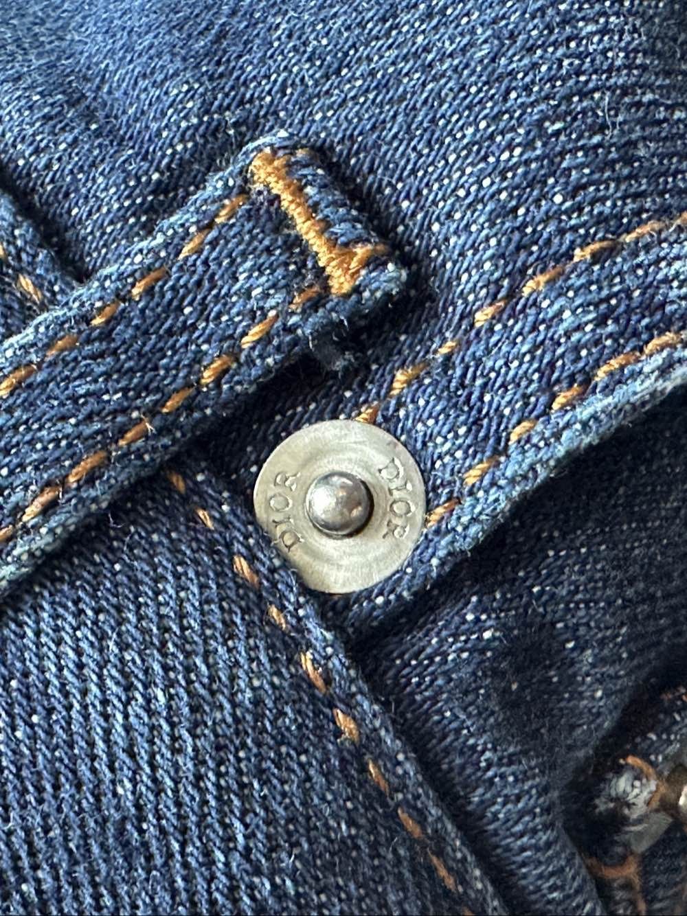 Dior Dior Oblique Cuff Denim Jeans Size 29 Size US 29 - 7 Thumbnail