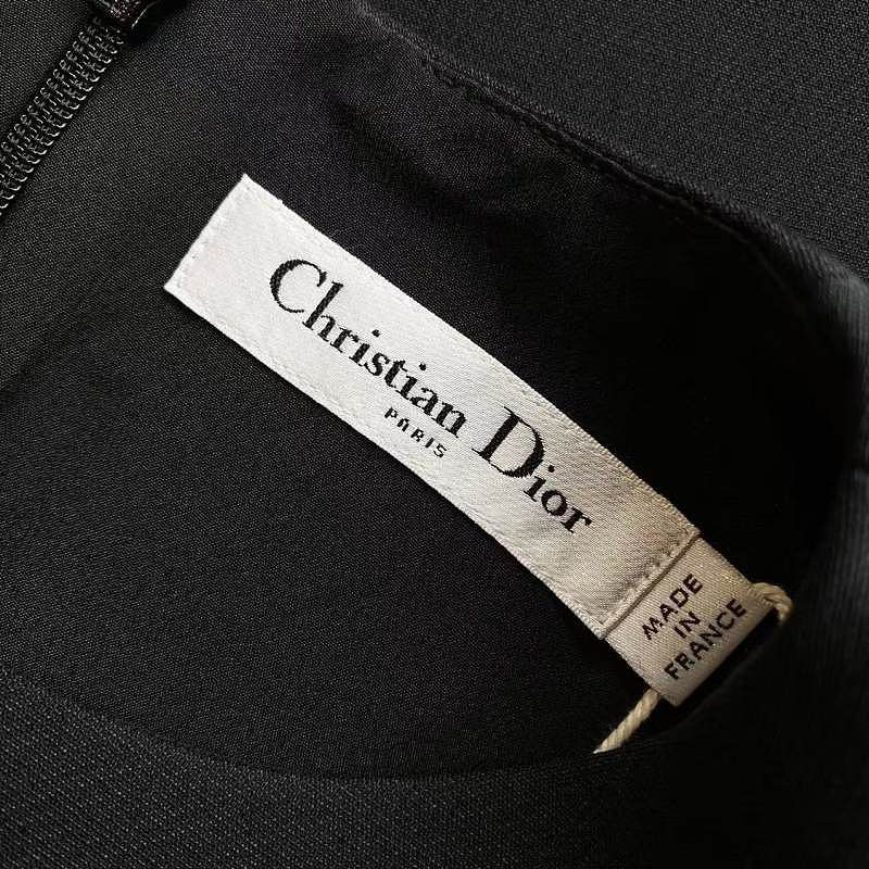 Dior Christian Dior Wool Silk Mini Dress Size 38 Size S / US 4 / IT 40 - 3 Thumbnail