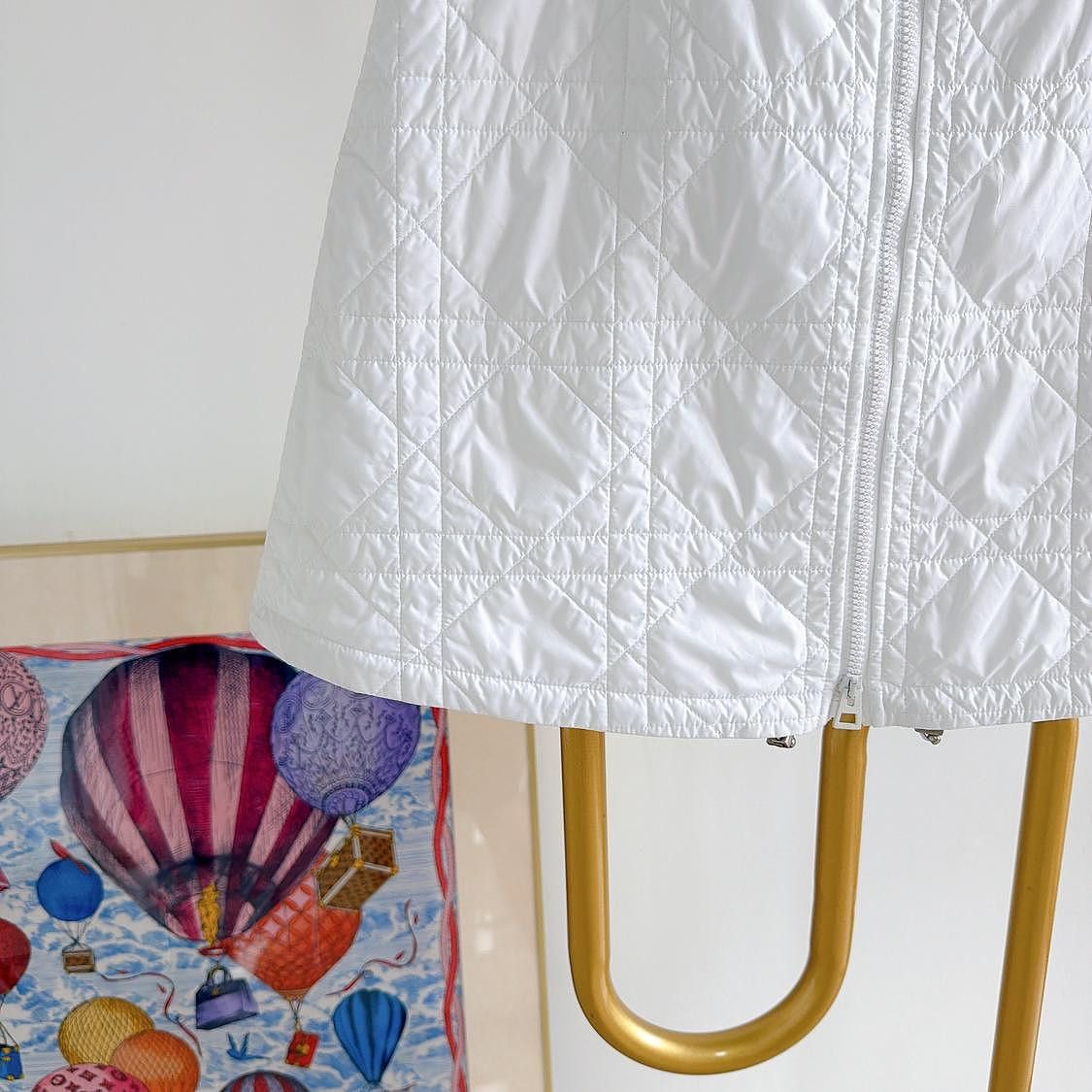 Dior Dior Cannage Quilted Mini Skirt Size 36 Size 26" / US 2 / IT 38 - 8 Thumbnail