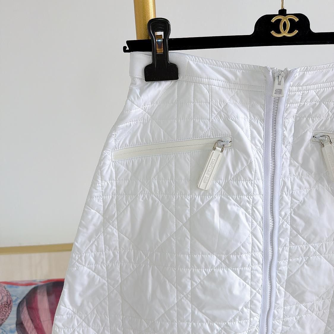 Dior Dior Cannage Quilted Mini Skirt Size 36 Size 26" / US 2 / IT 38 - 5 Thumbnail