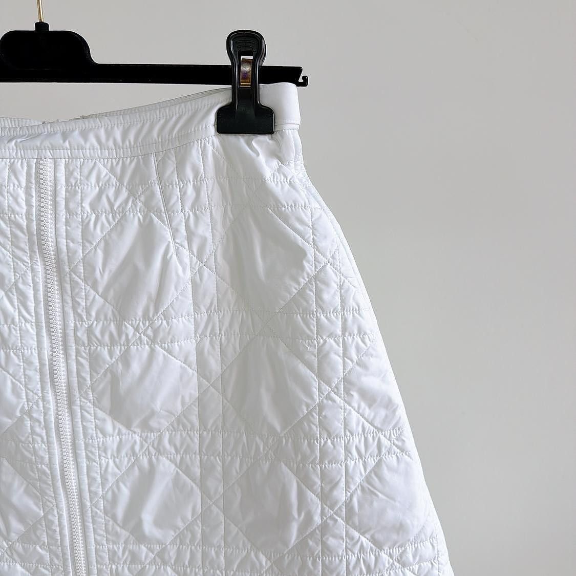 Dior Dior Cannage Quilted Mini Skirt Size 36 Size 26" / US 2 / IT 38 - 7 Thumbnail
